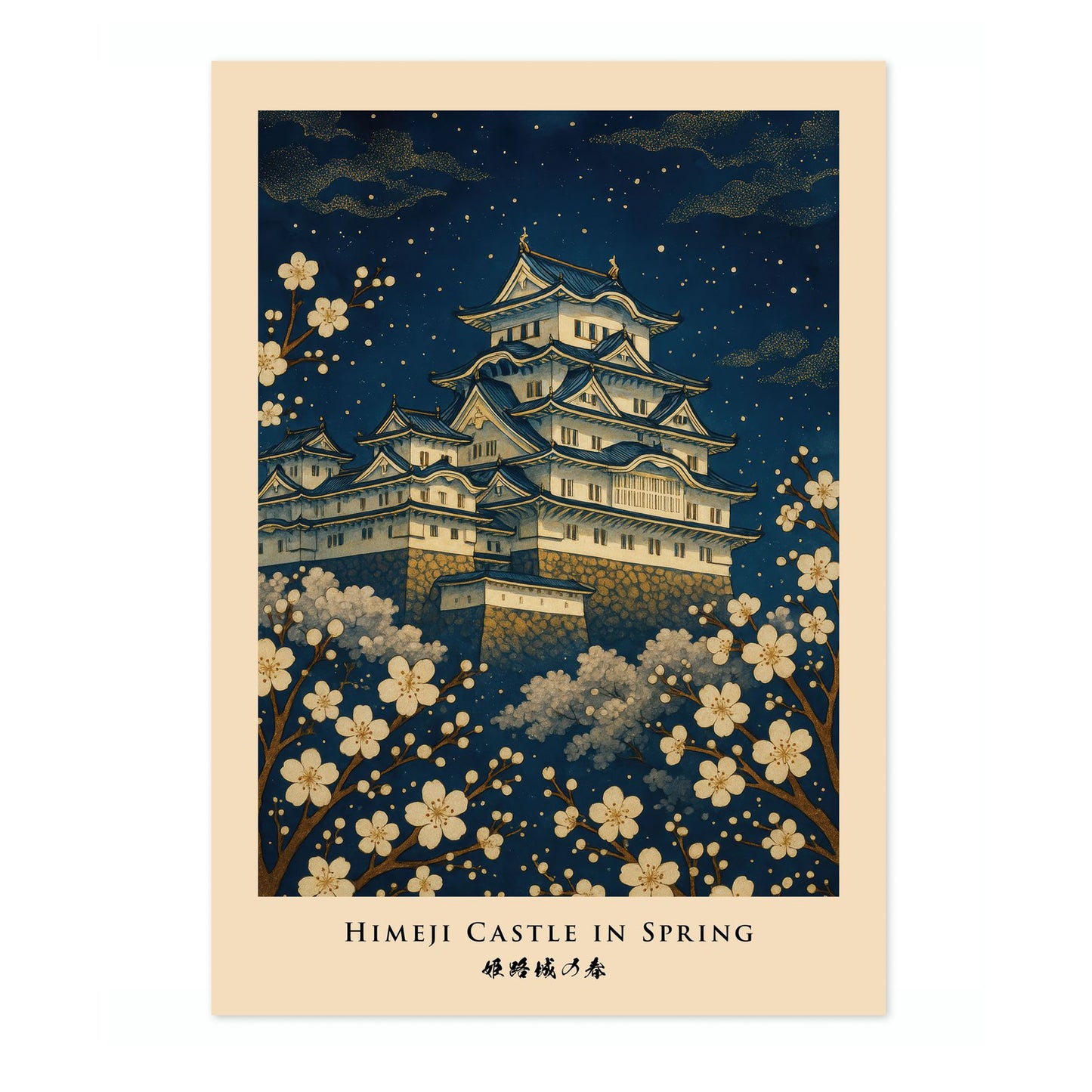 Himeji Castle in Spring