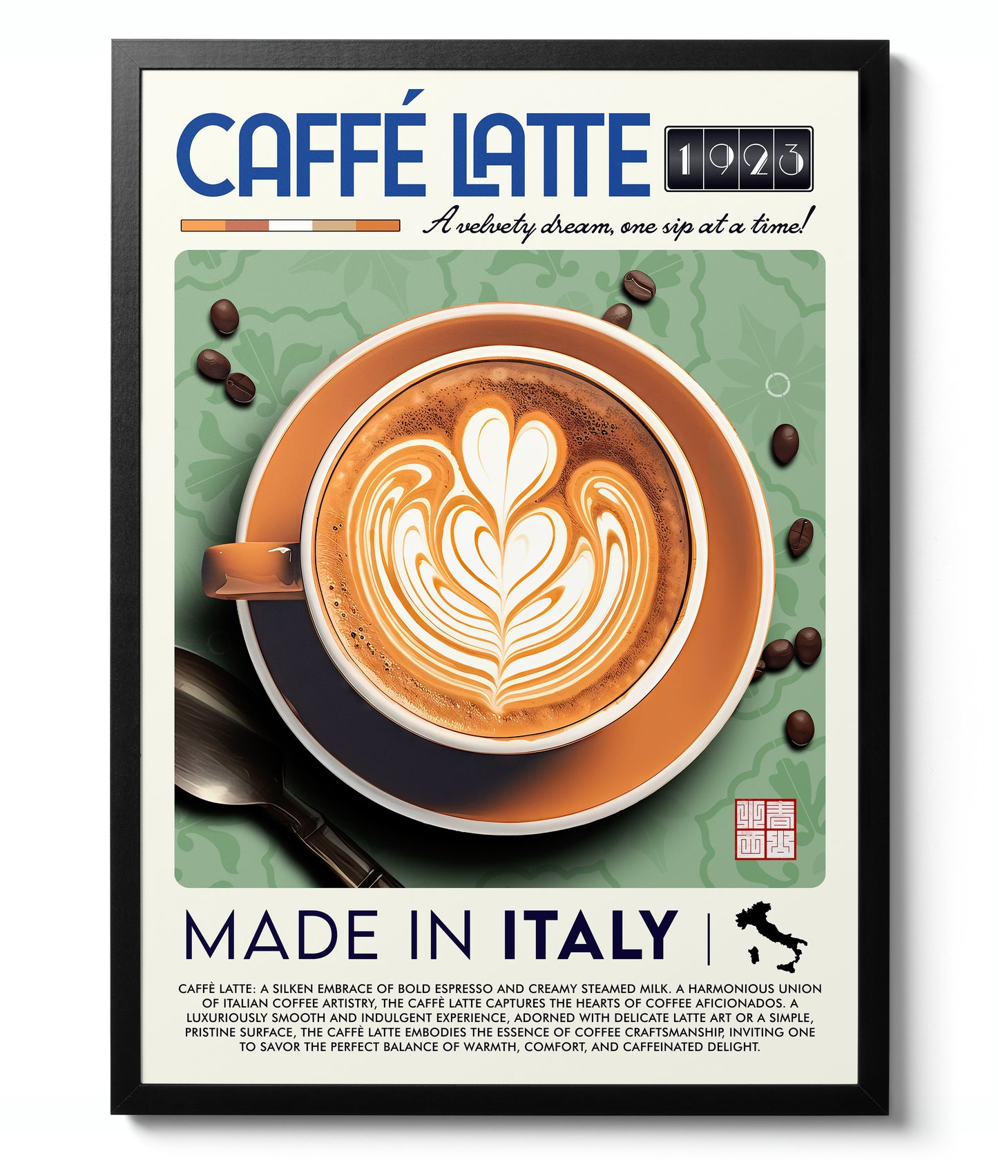 Italienskt kaffe - Set om 3