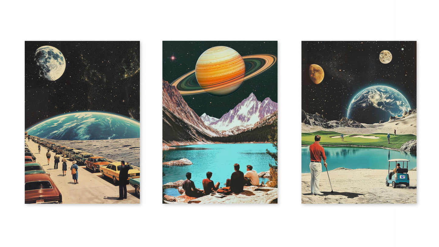 Mid-Century Surreal Set