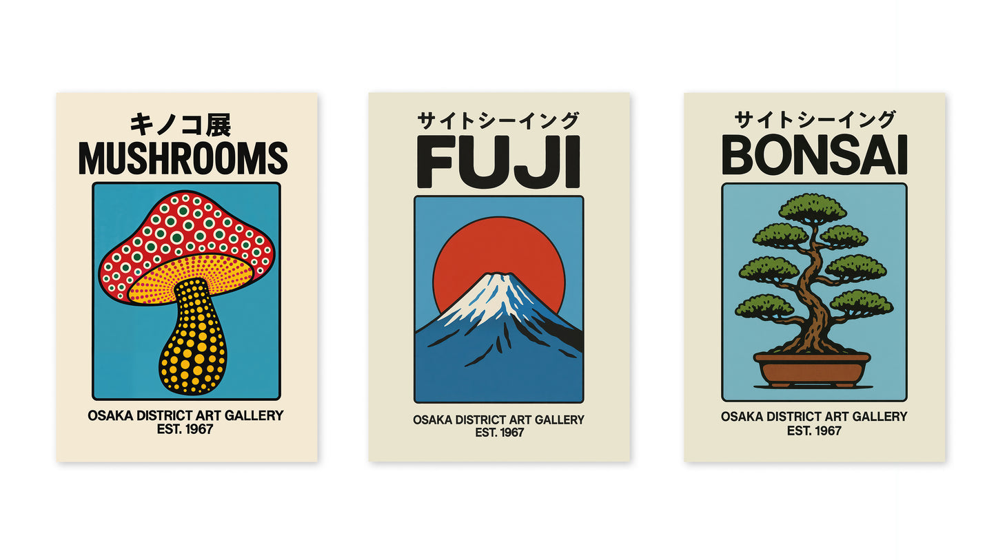 Trio de la Galerie d'Art du District d'Osaka