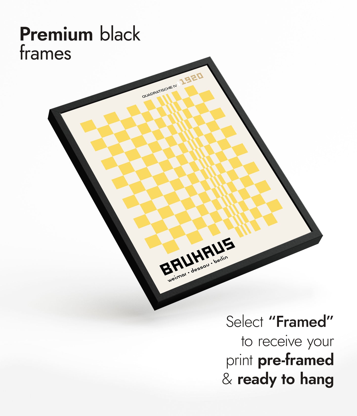 Quadratische, in Yellow