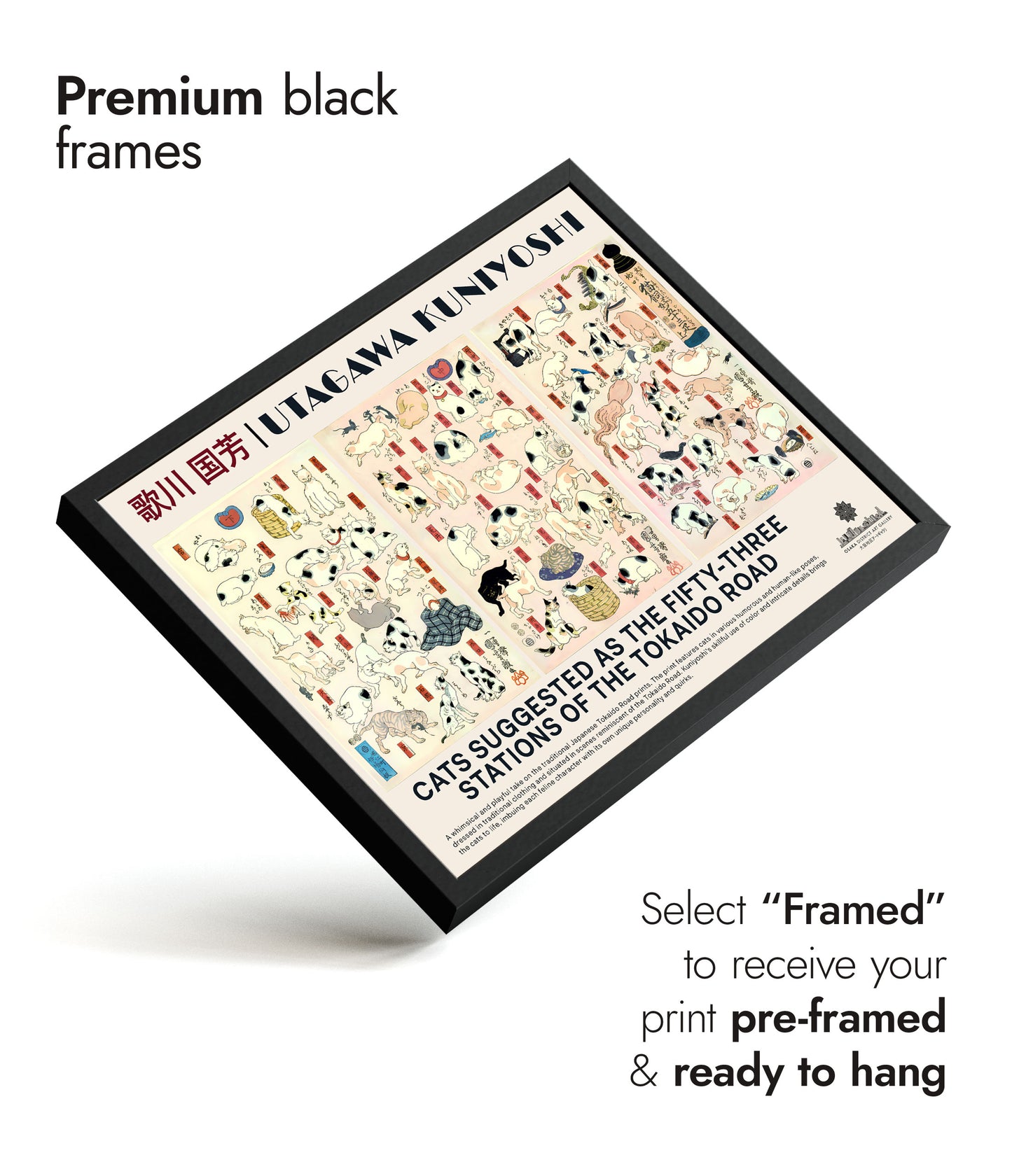 Cats Stations of Tokaido