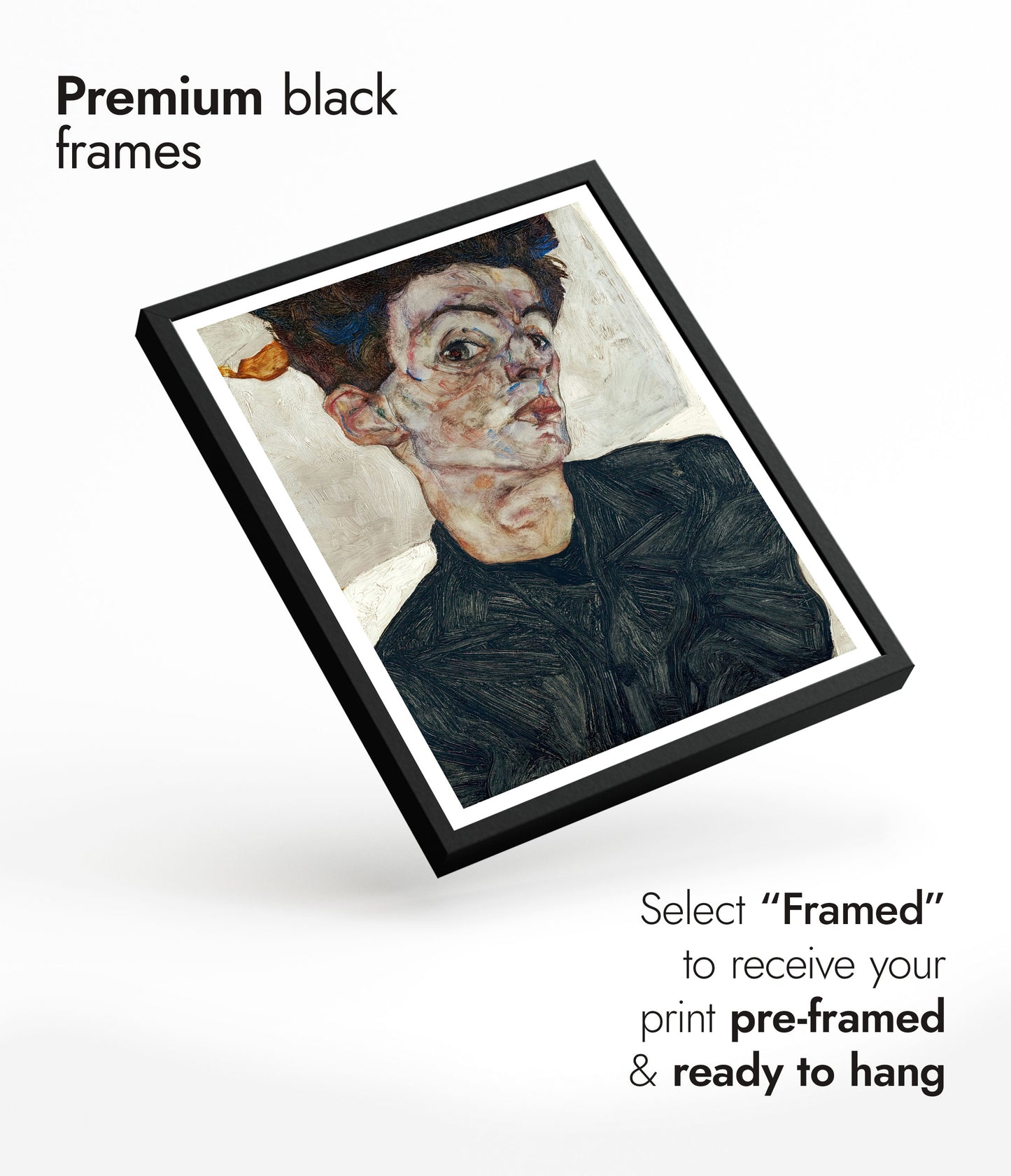 Self-Portrait with Chinese Lantern Plant