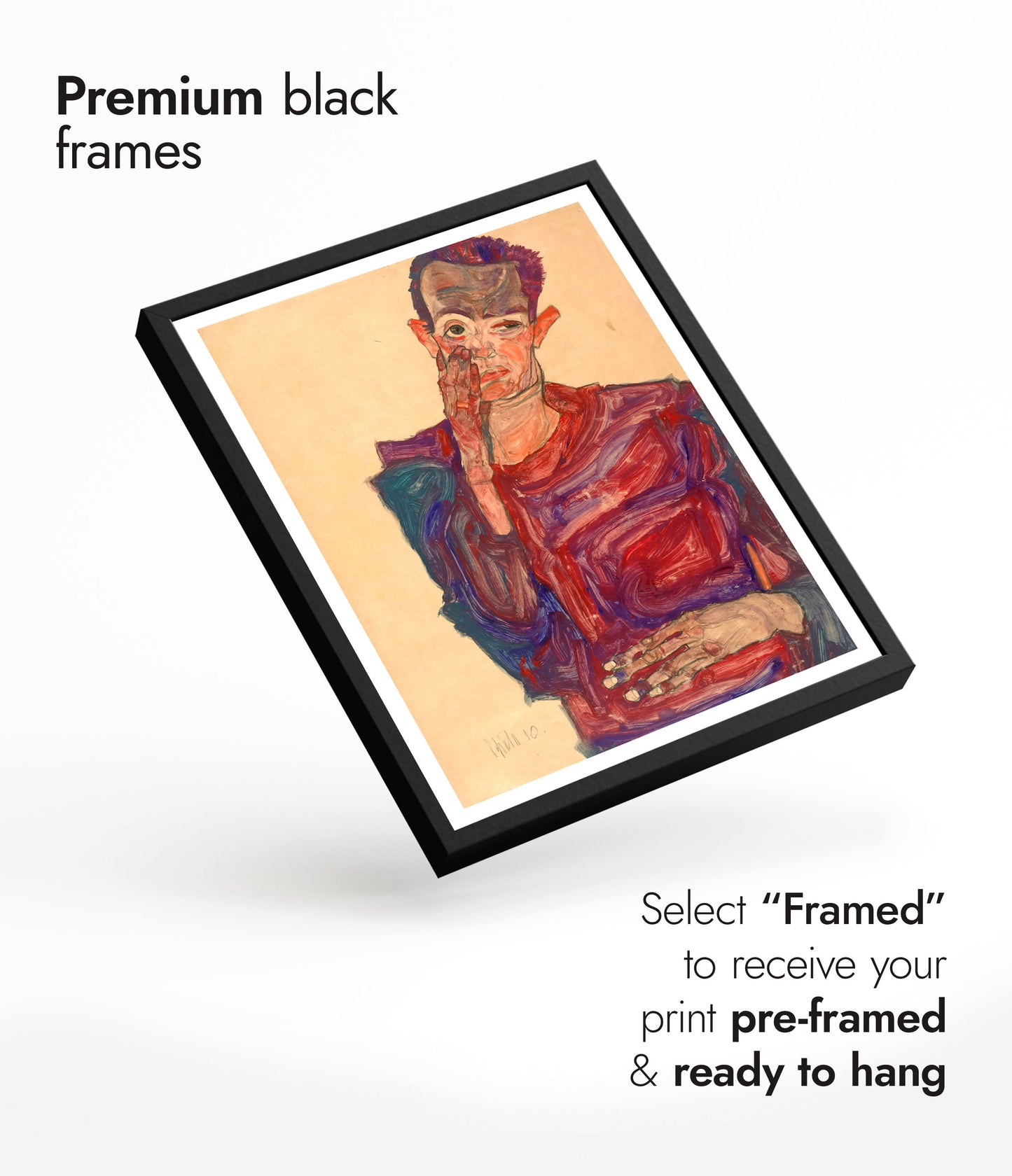 Self-Portrait with Eyelid Pulled Down