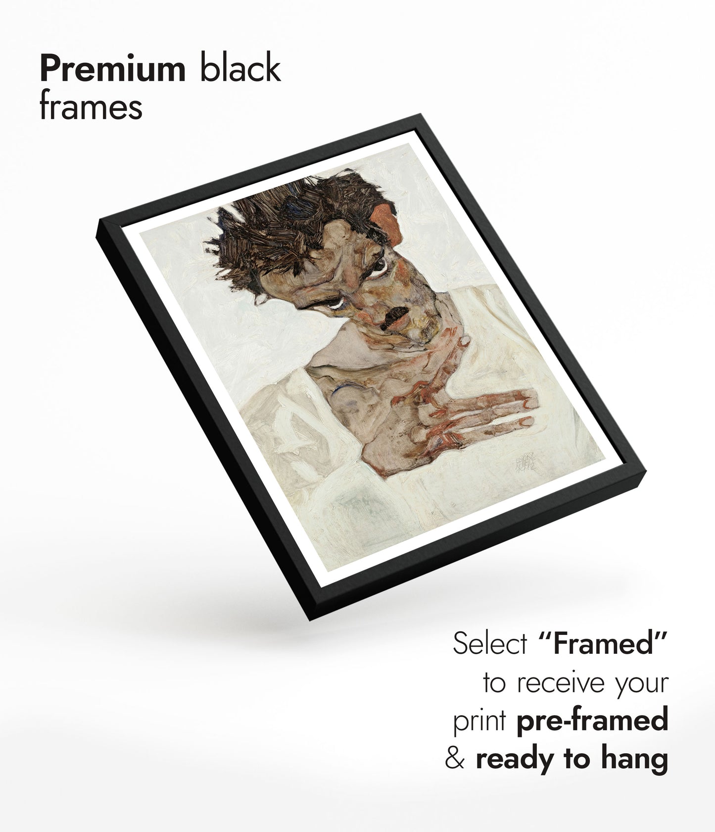 Self-Portrait with Lowered-Head