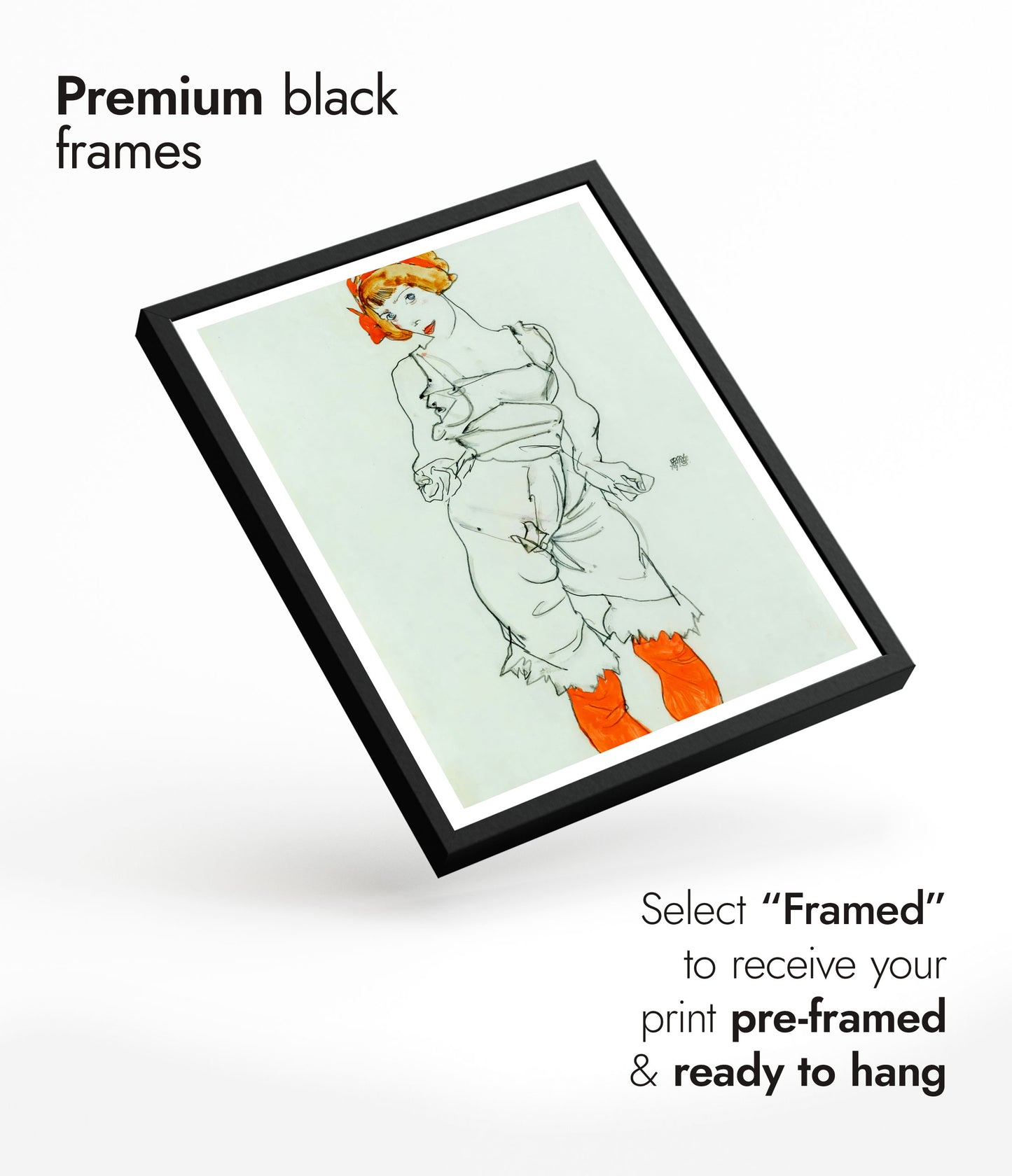 Woman in Underclothes and Stockings