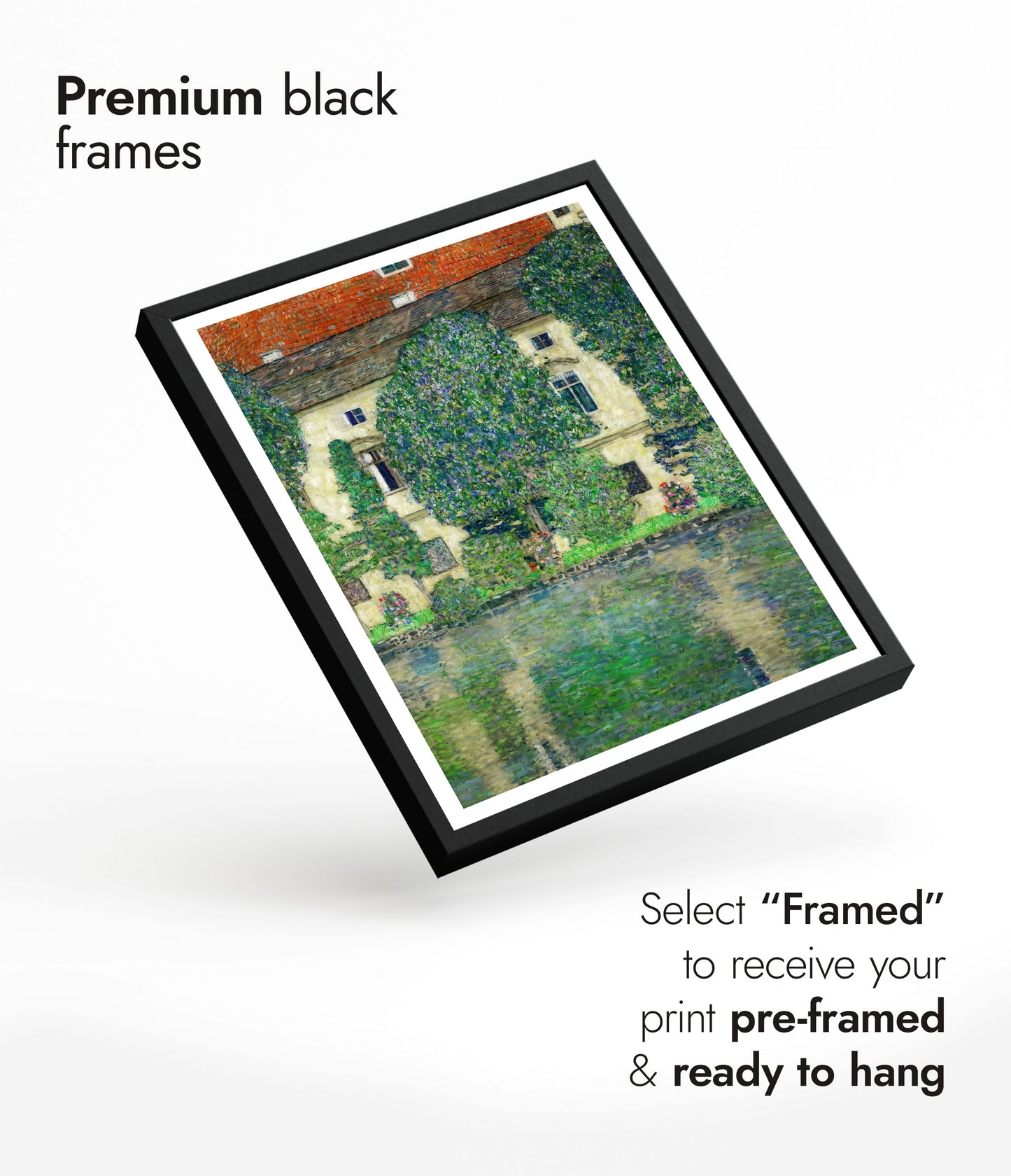 Slottet Kammer vid sjön Attersee III