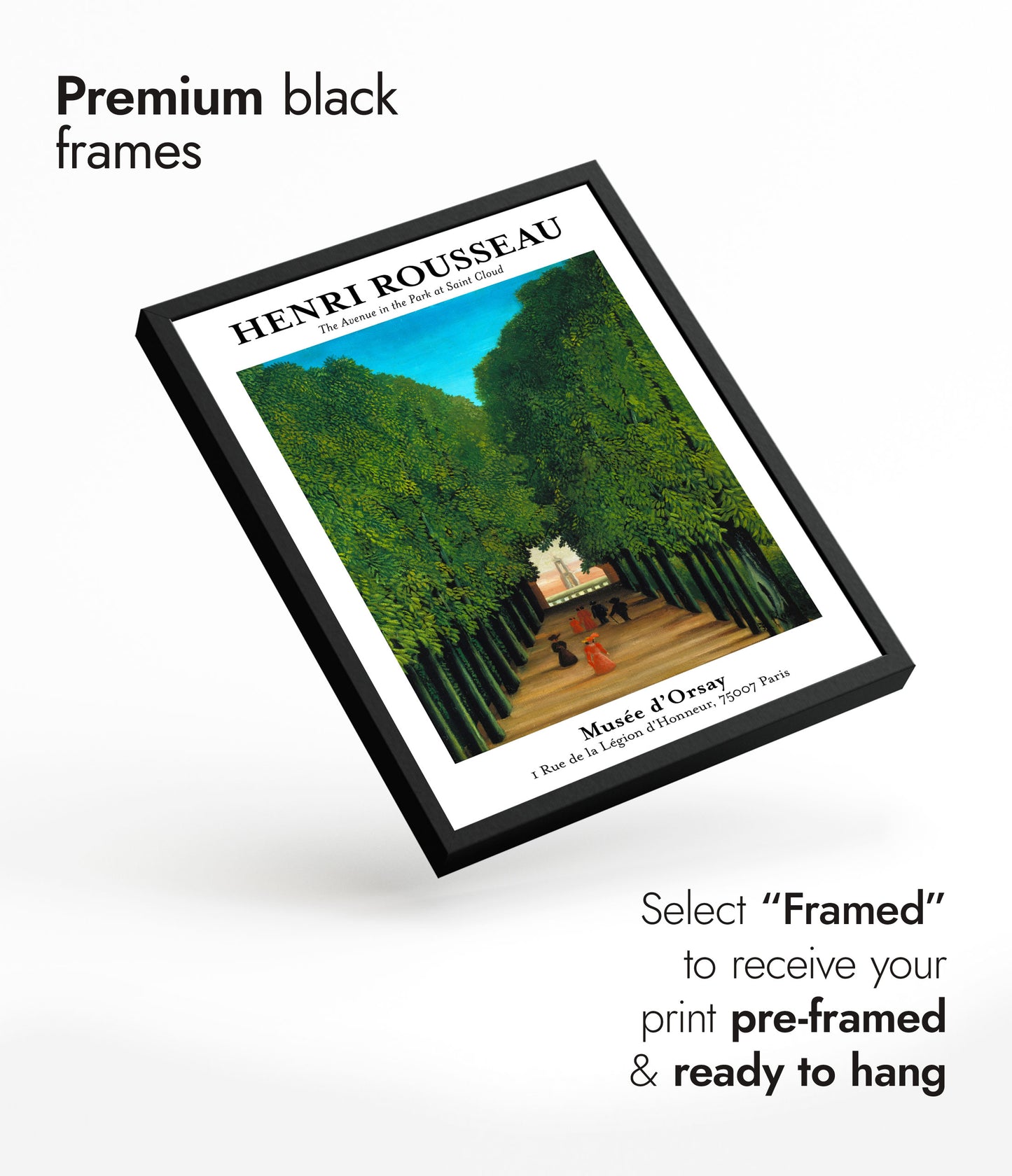 Avenyn i Saint-Cloud-parken