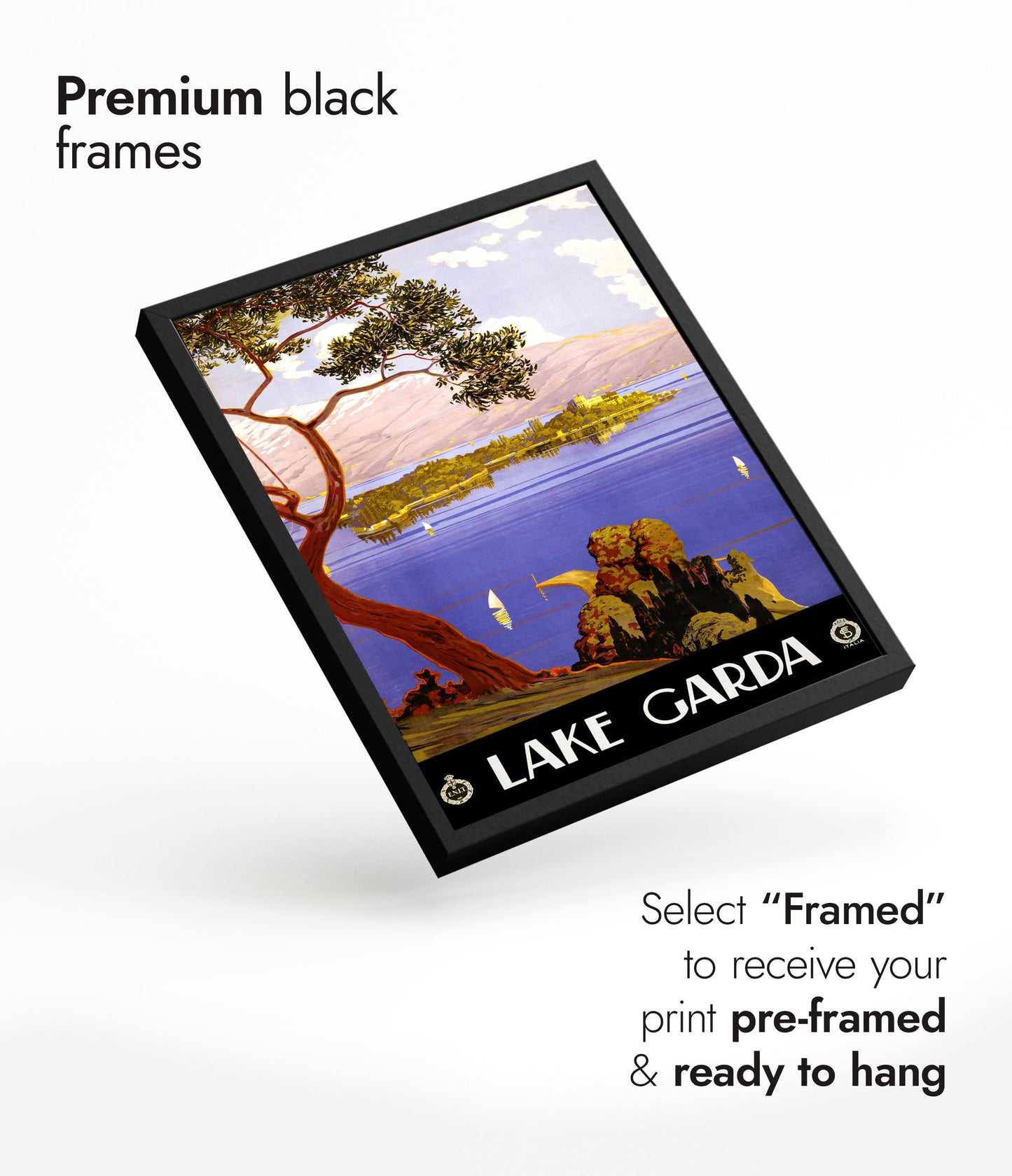 Lac de Garde, Italie