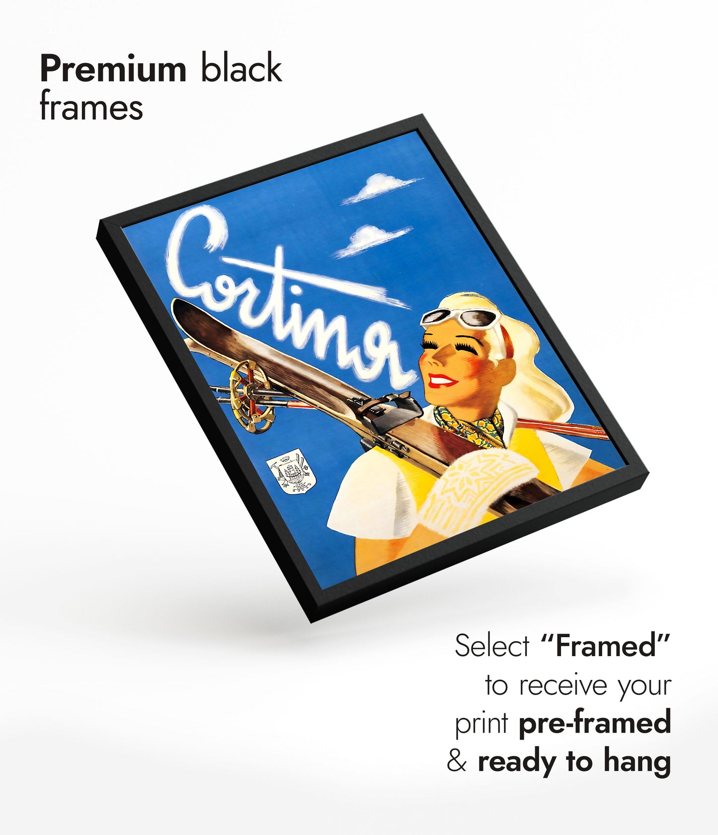 Cortina, Italy - Skiing