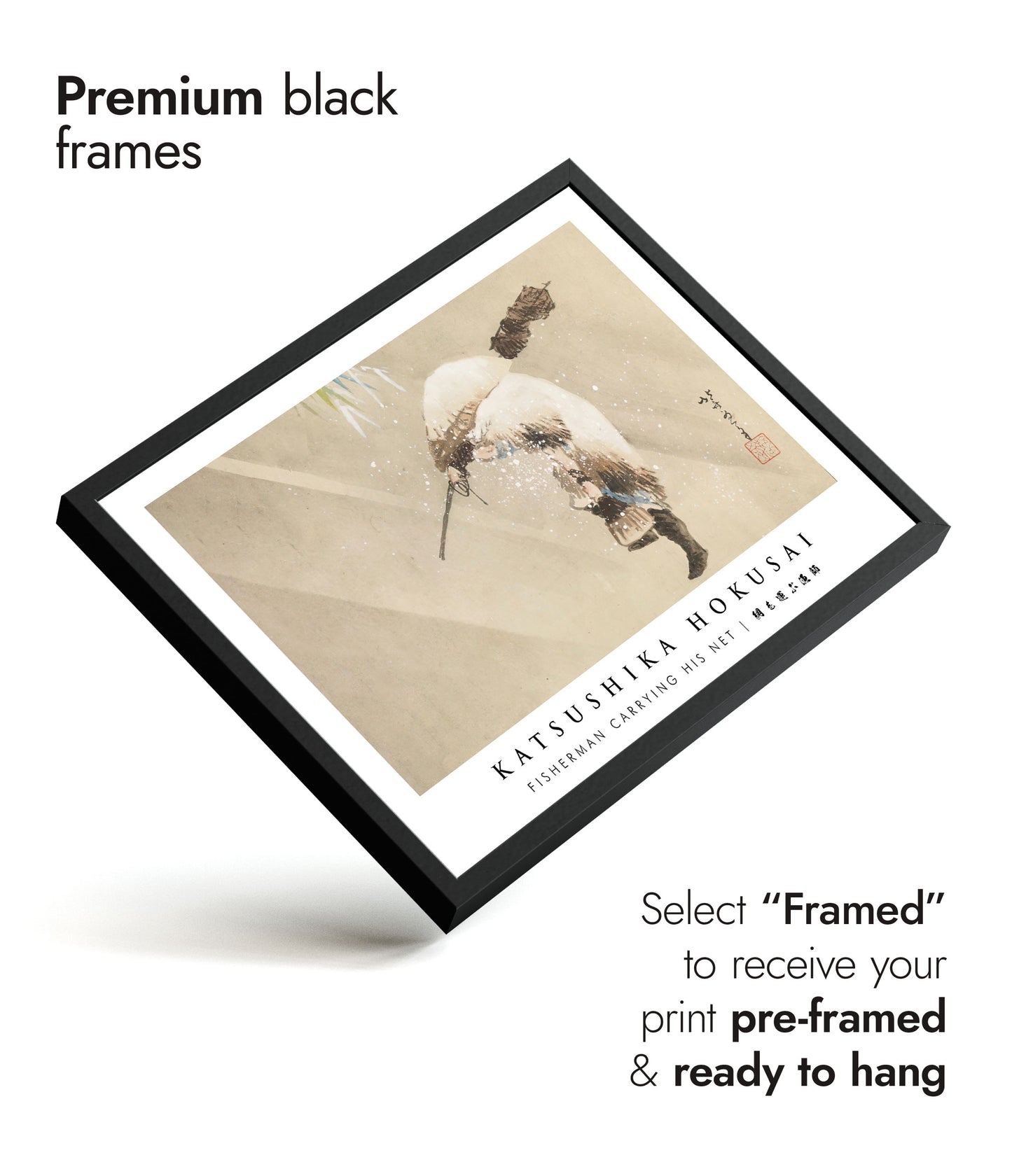 Fisherman Carrying His Net