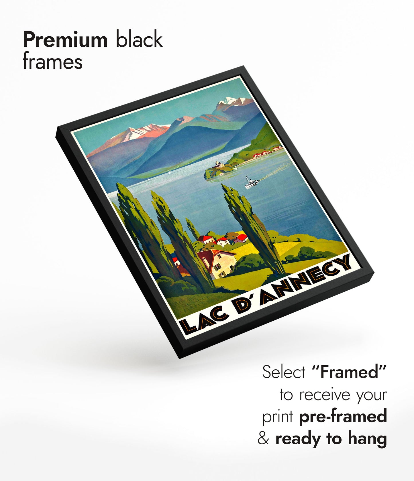 Lac d'Annecy, France