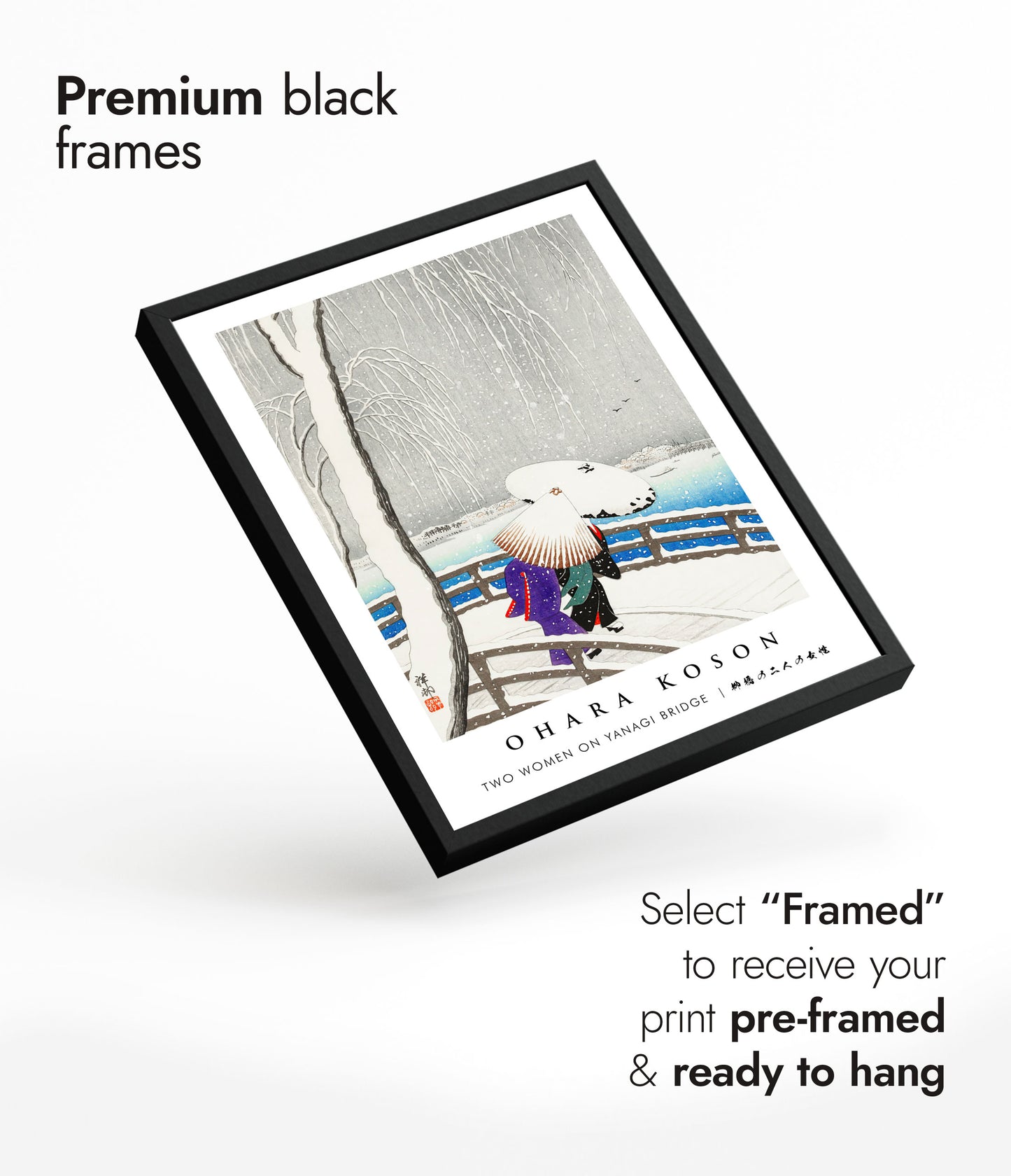 Two Women on Yanagi Bridge