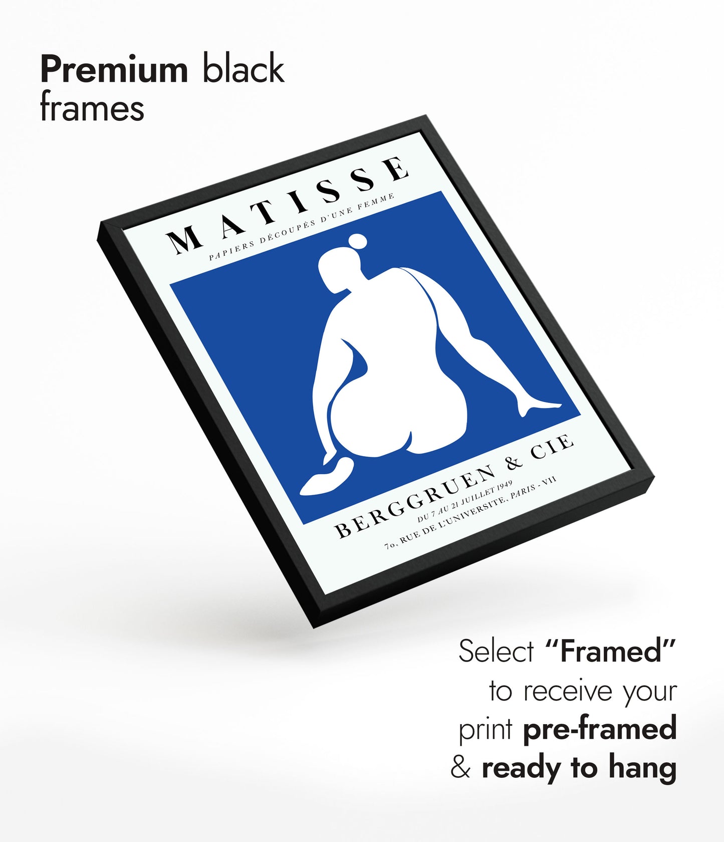 Une Femme Bleue, Le Derrière