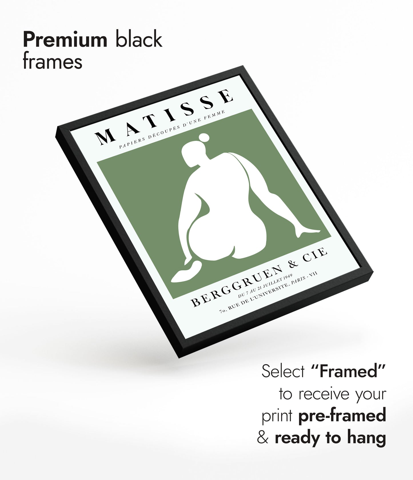 Une Femme Verte, Le Derrière