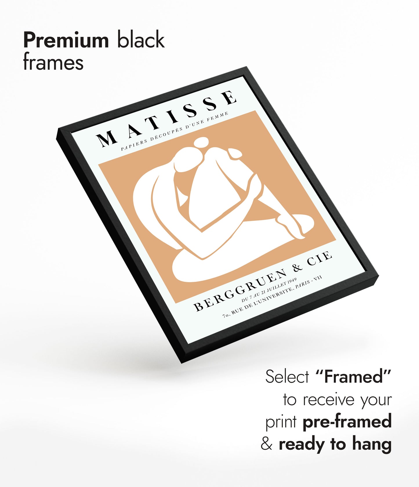 Une Femme Orange, À Genoux