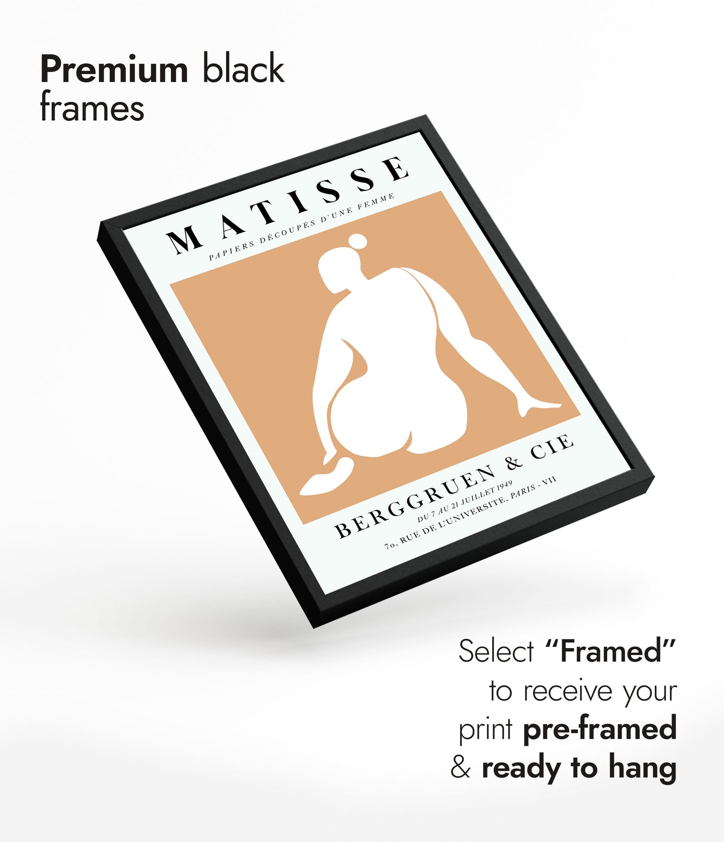 Une Femme Orange, Le Derrière