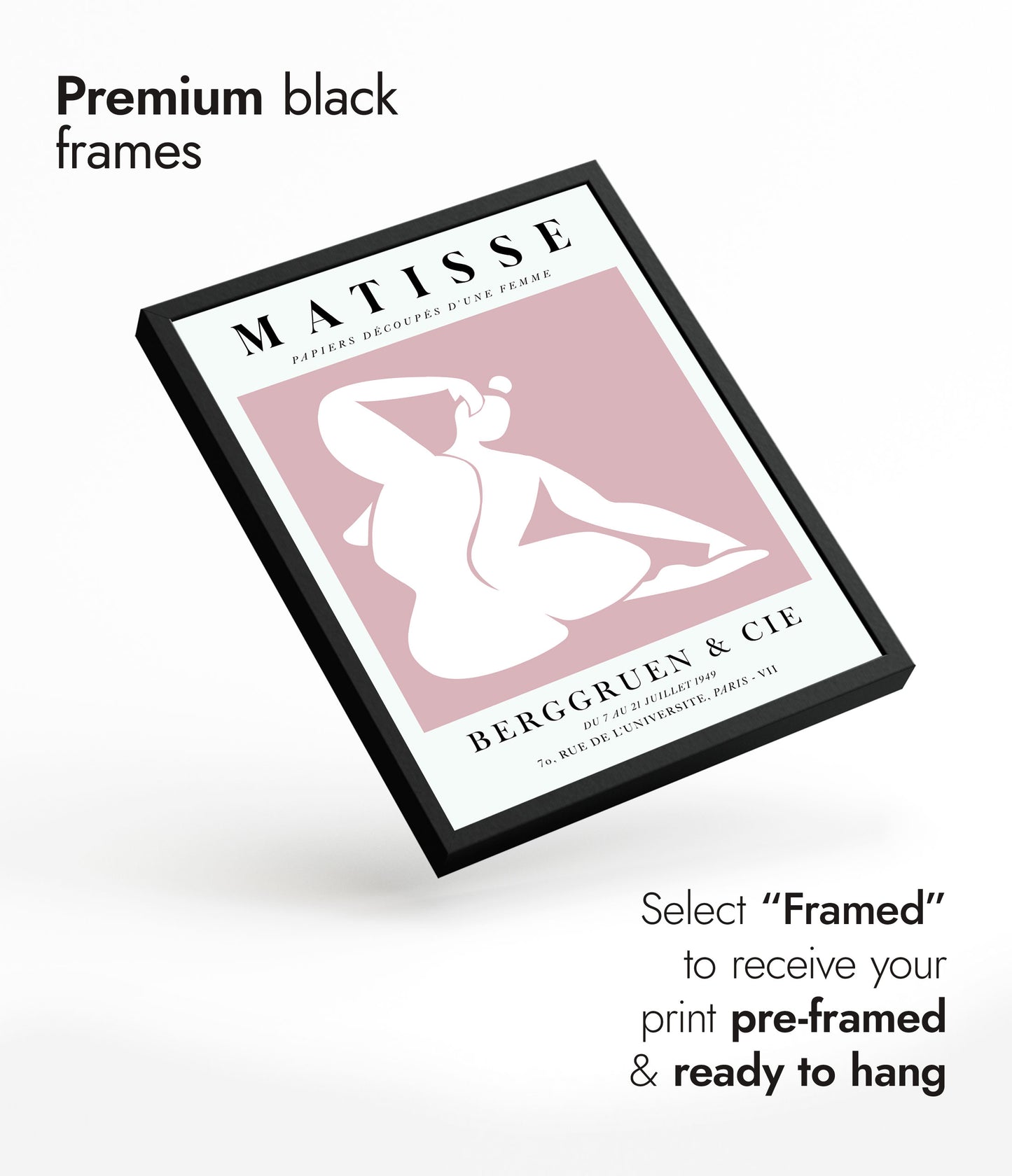 Een Roze Vrouw, Die Zich Uitstrekt