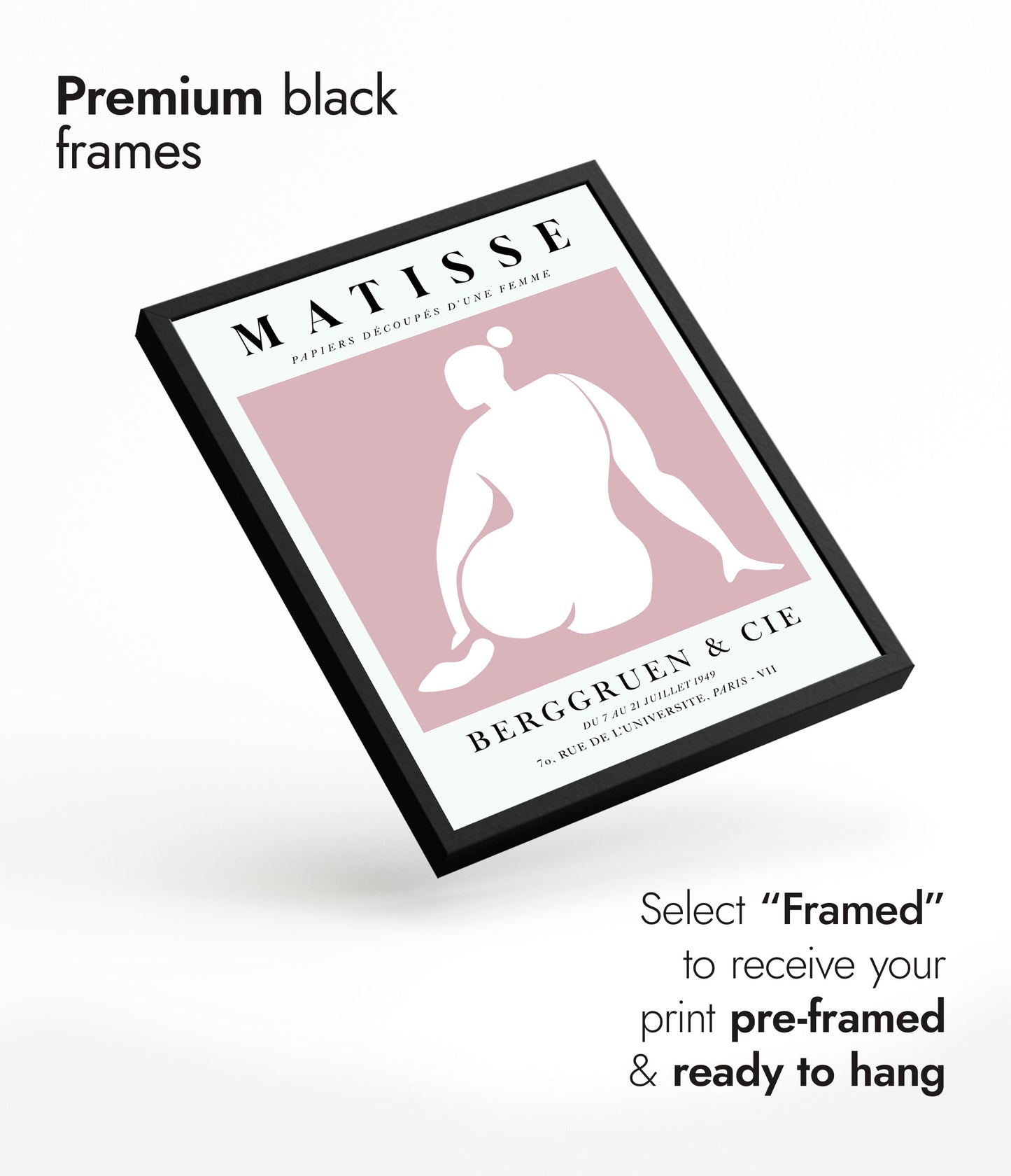 Une Femme Rose, Le Derrière