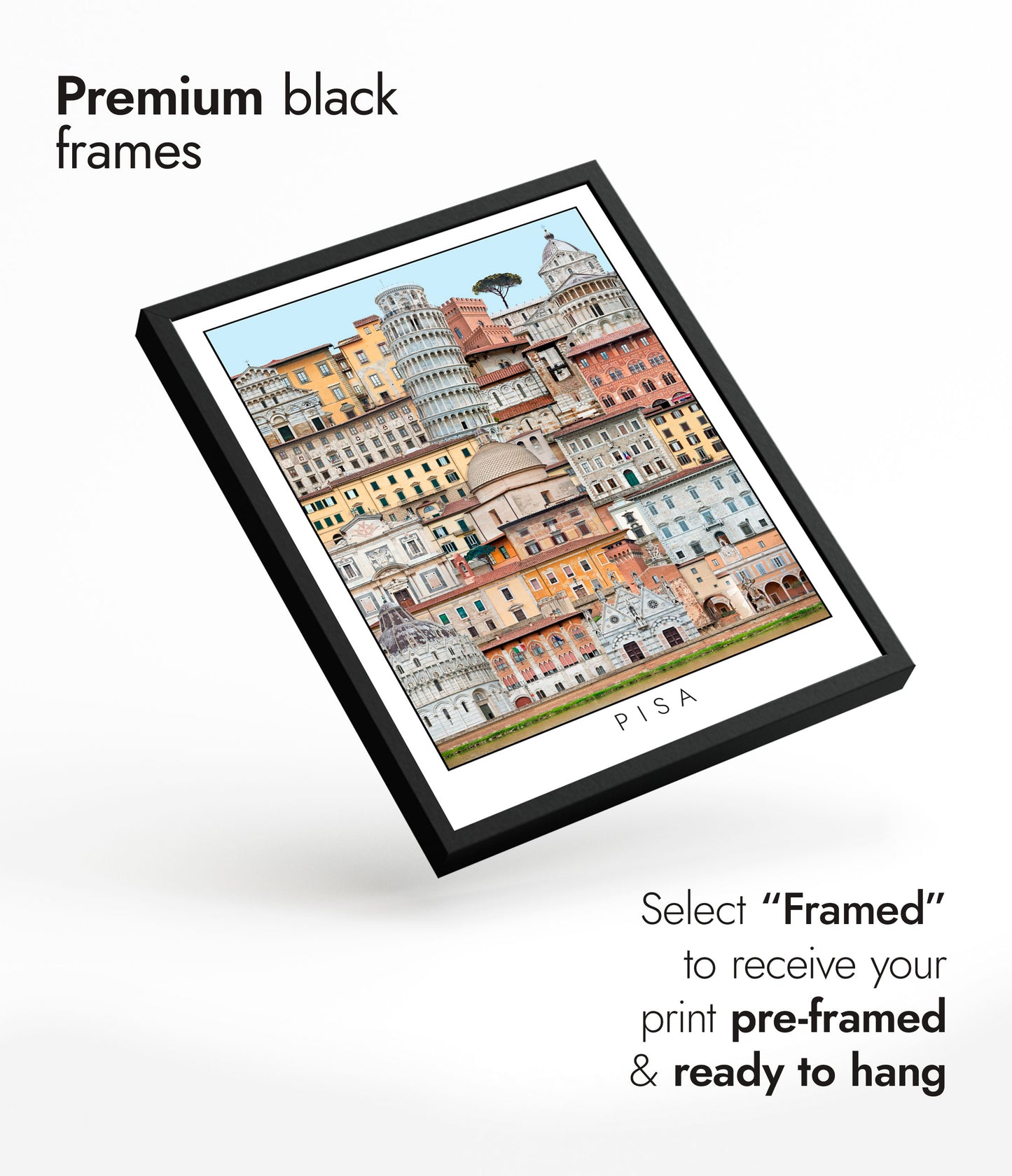 Paysage urbain de Pise