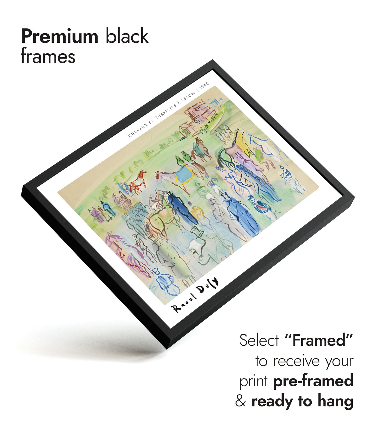 Chevaux et Turfistes a Epsom