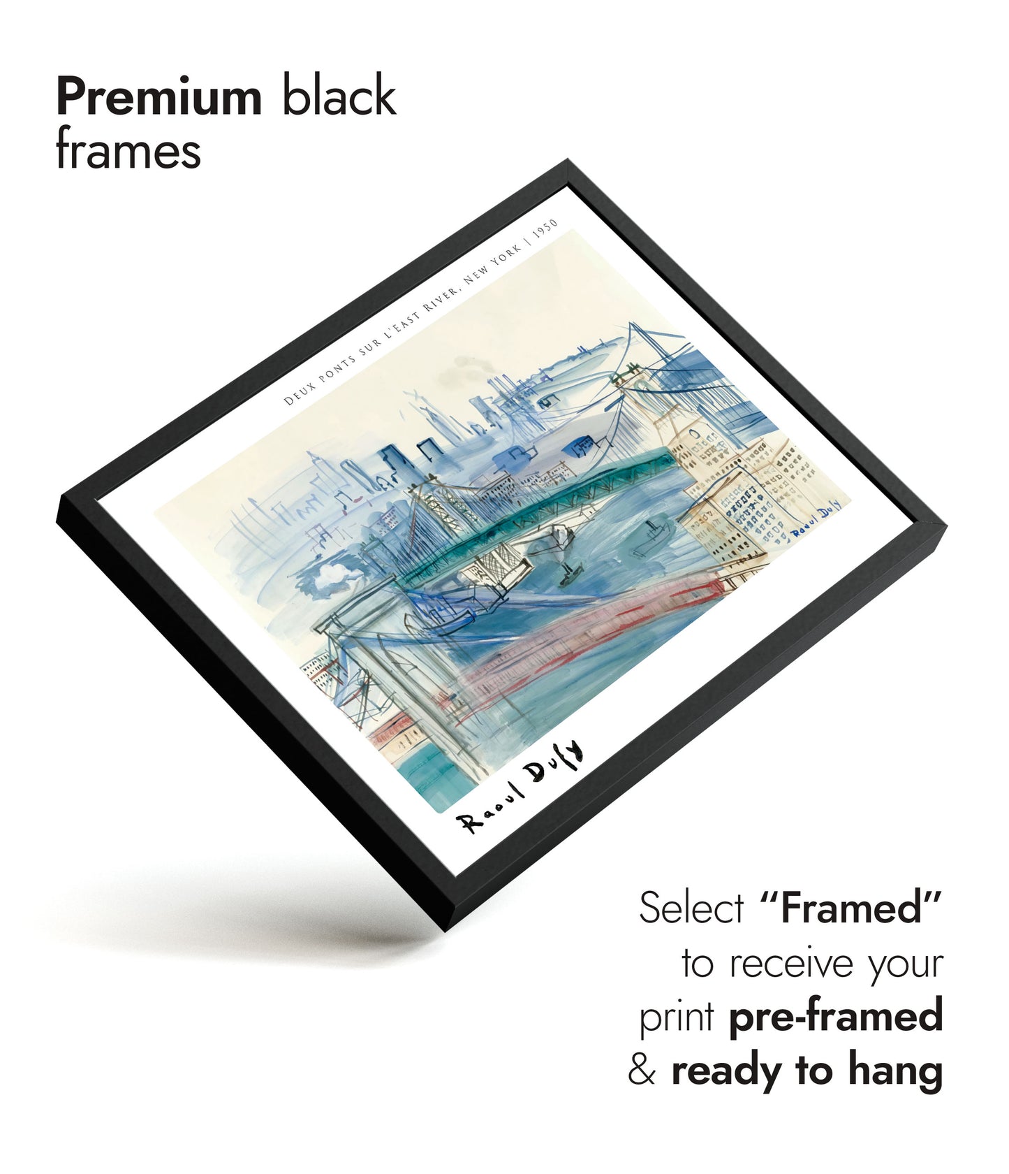 Zwei Brücken über den East River, New York