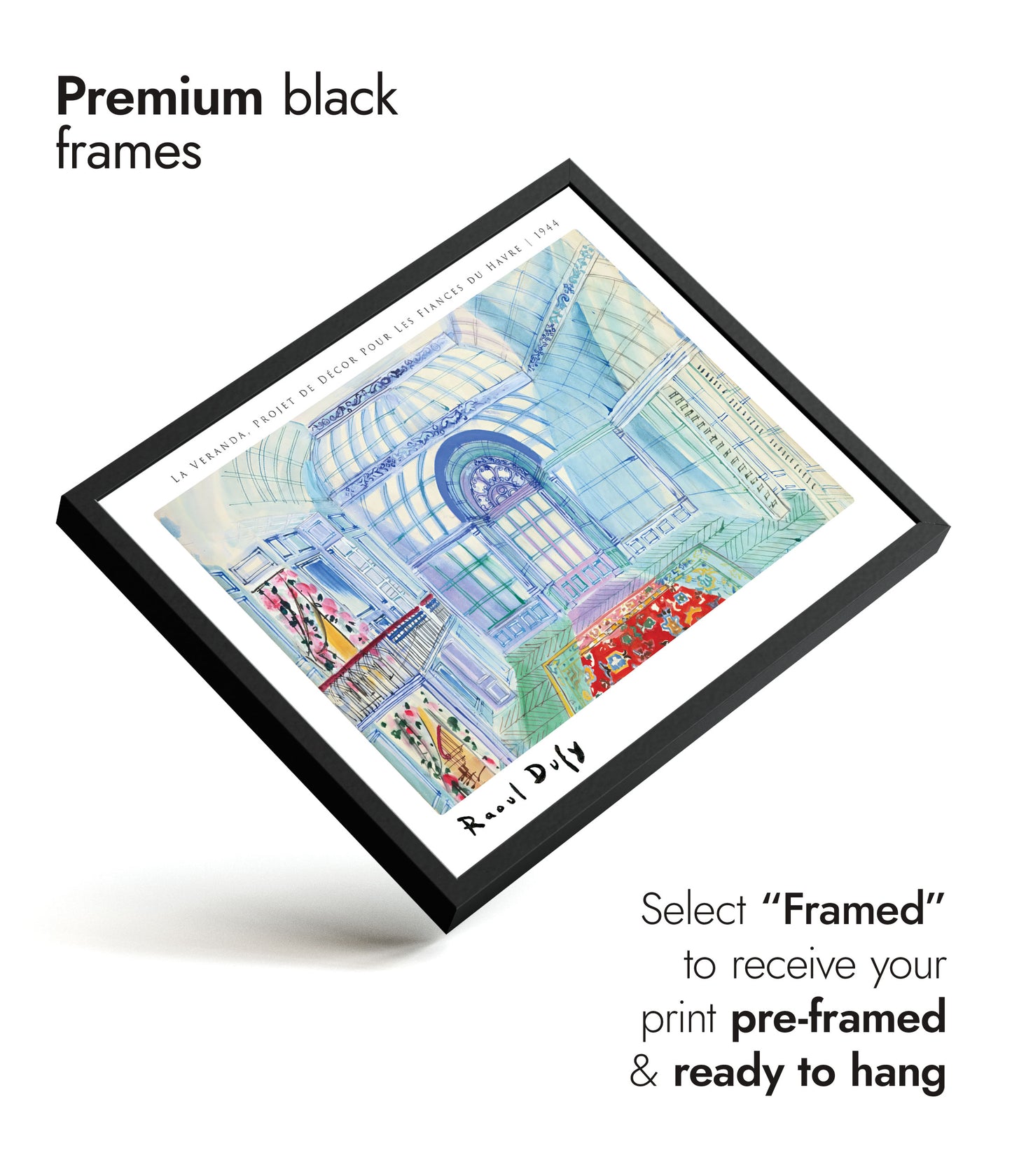 La Veranda, Projet de Decor Pour