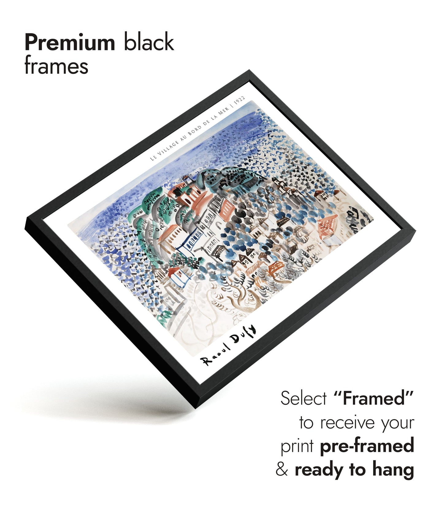 Le Village au Bord de la Mer