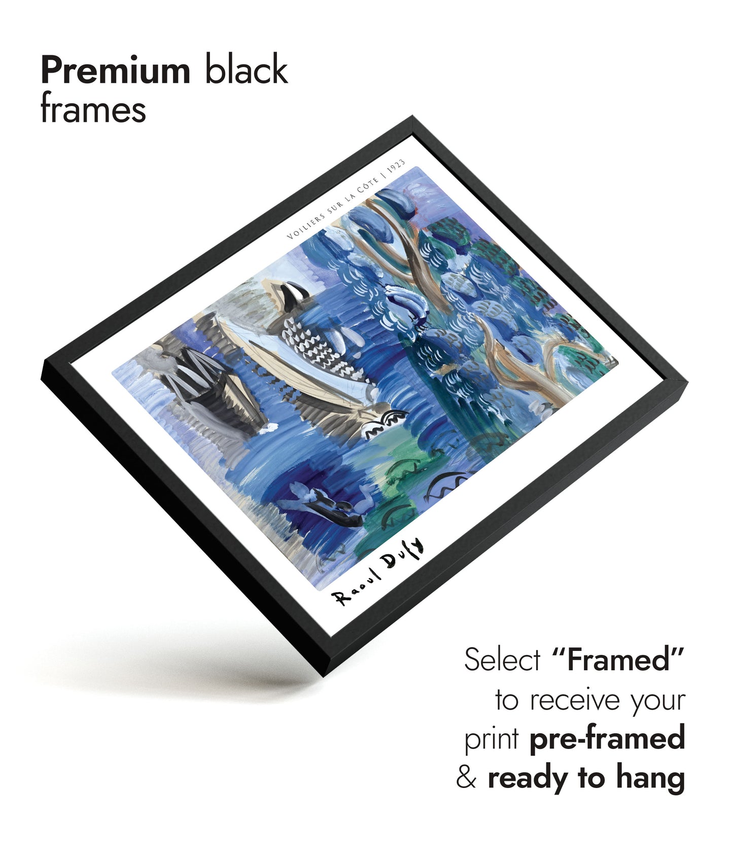 Voiliers sur la Côte