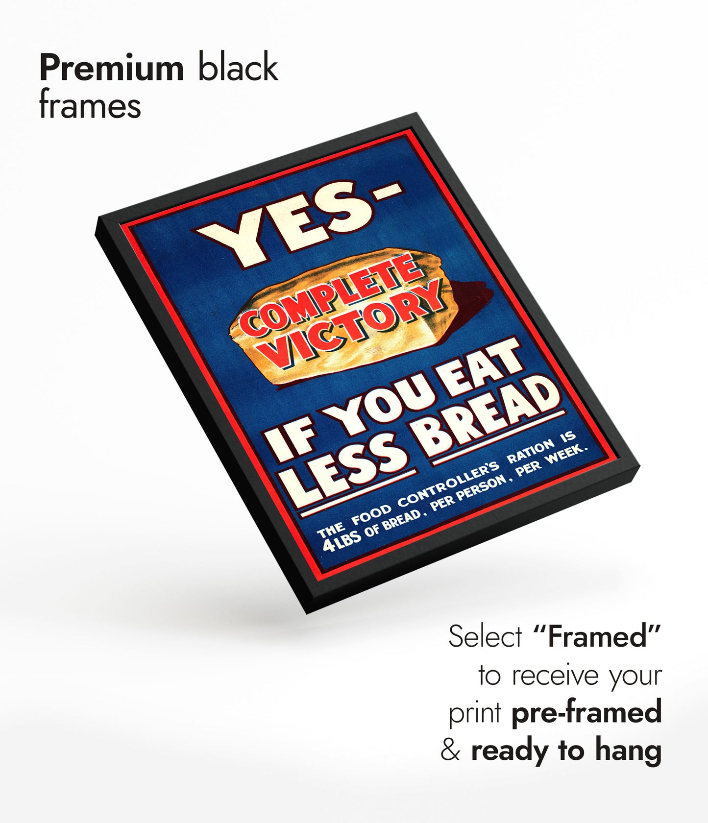 Affiche de rationnement