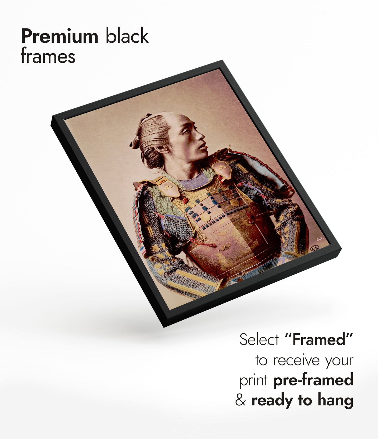 Samurai in Armour, 1870