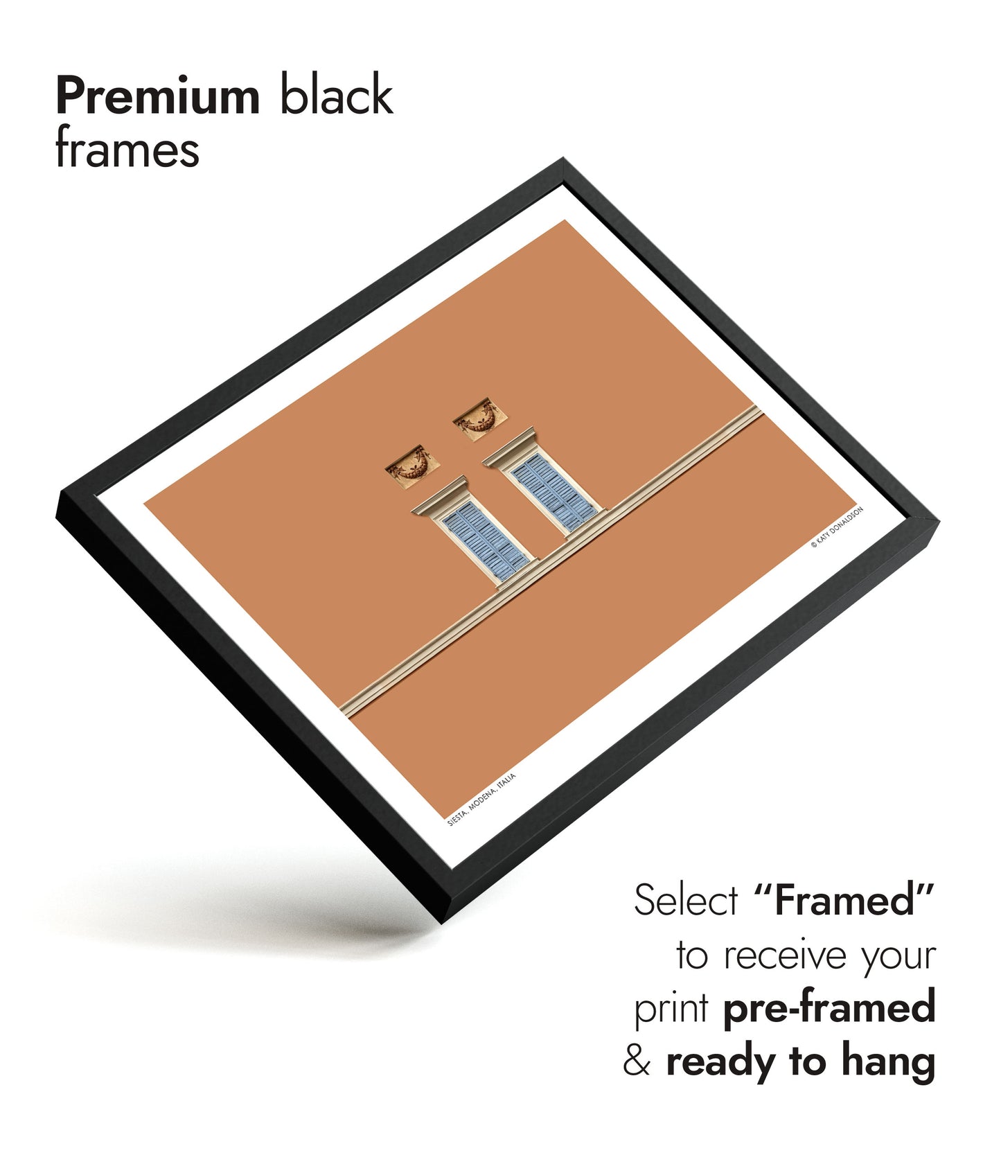 Sieste, Modène, Italie