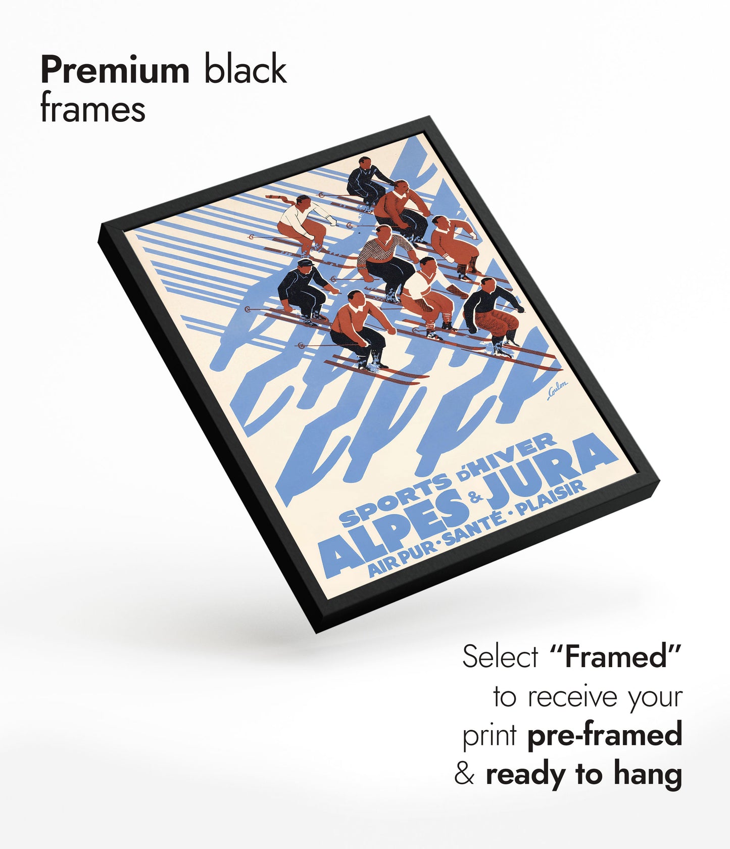 Ski dans les Alpes françaises