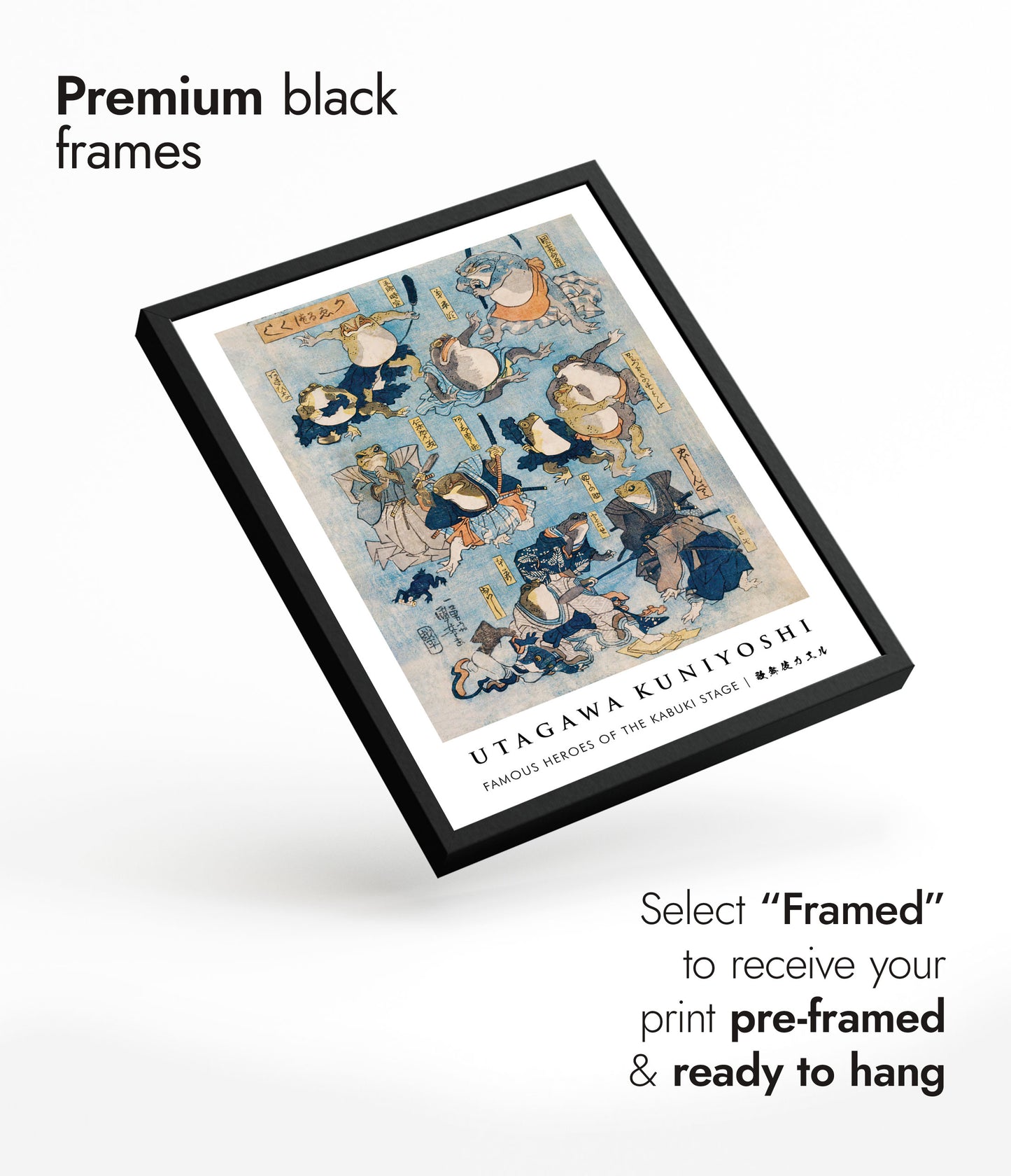 Famous Heroes of the Kabuki Stage