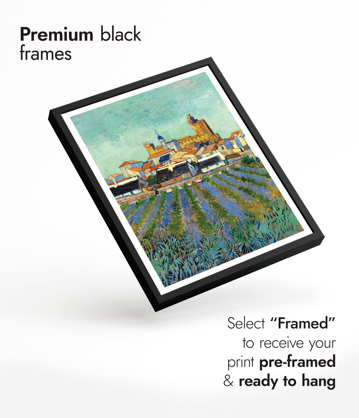 View of Saintes-Maries-de-la-Mer