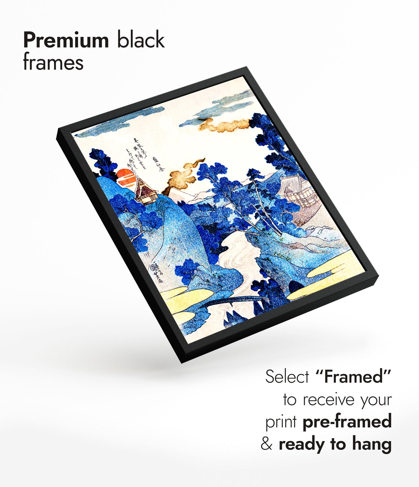 An Evening View Of Fuji