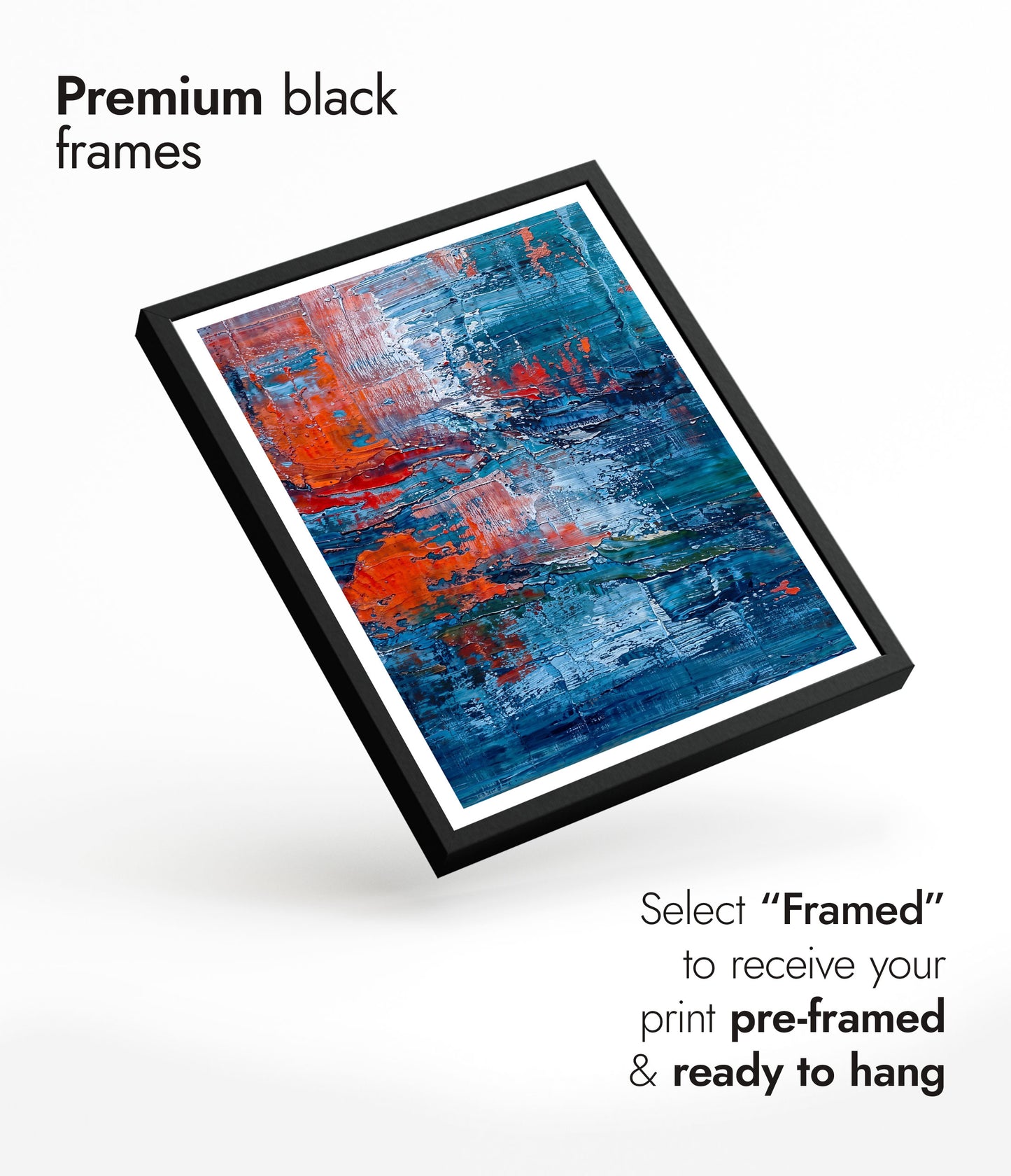 Warm & Cold Impasto, Portrait III