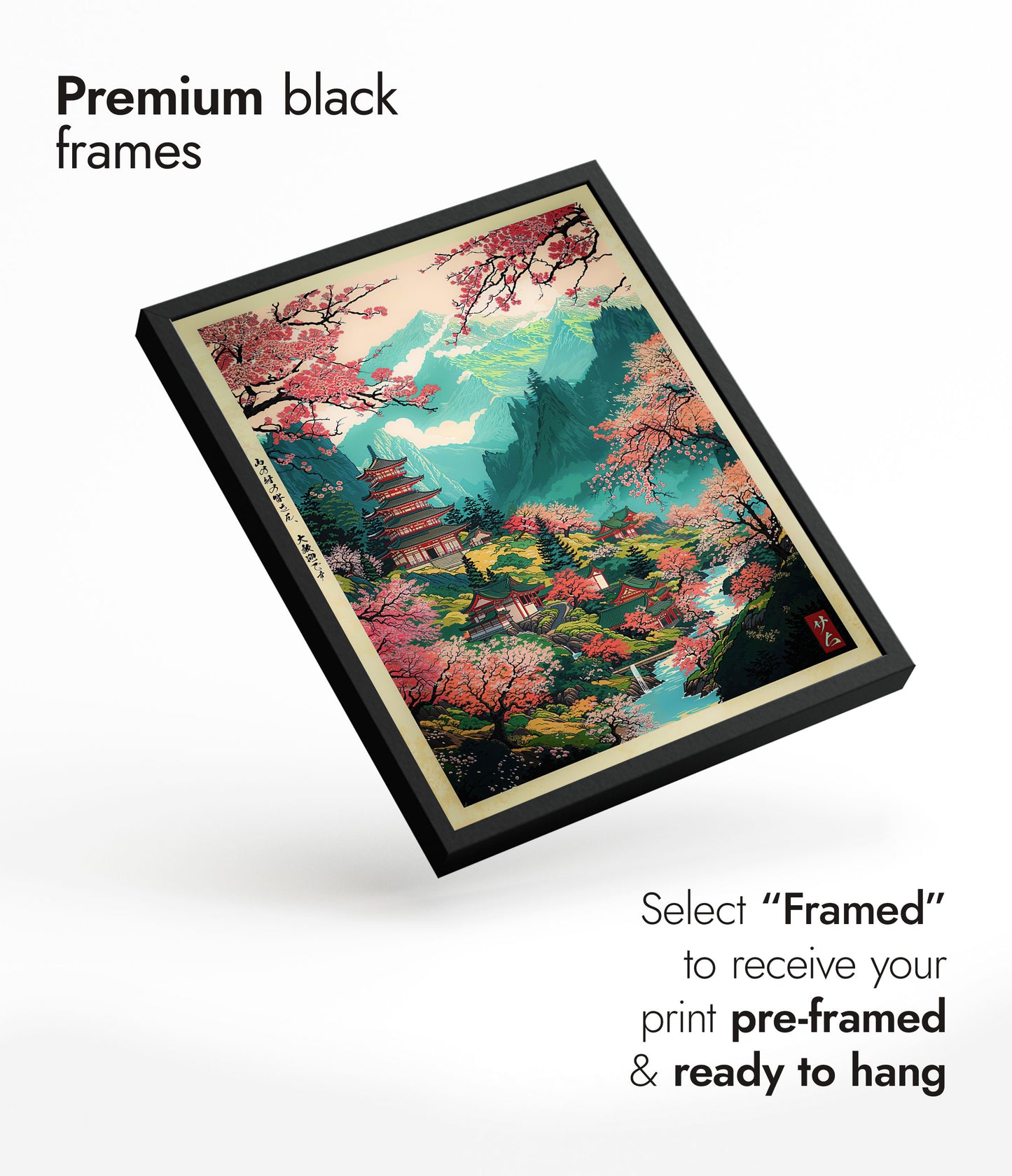 Pagode am Berg Yoshino