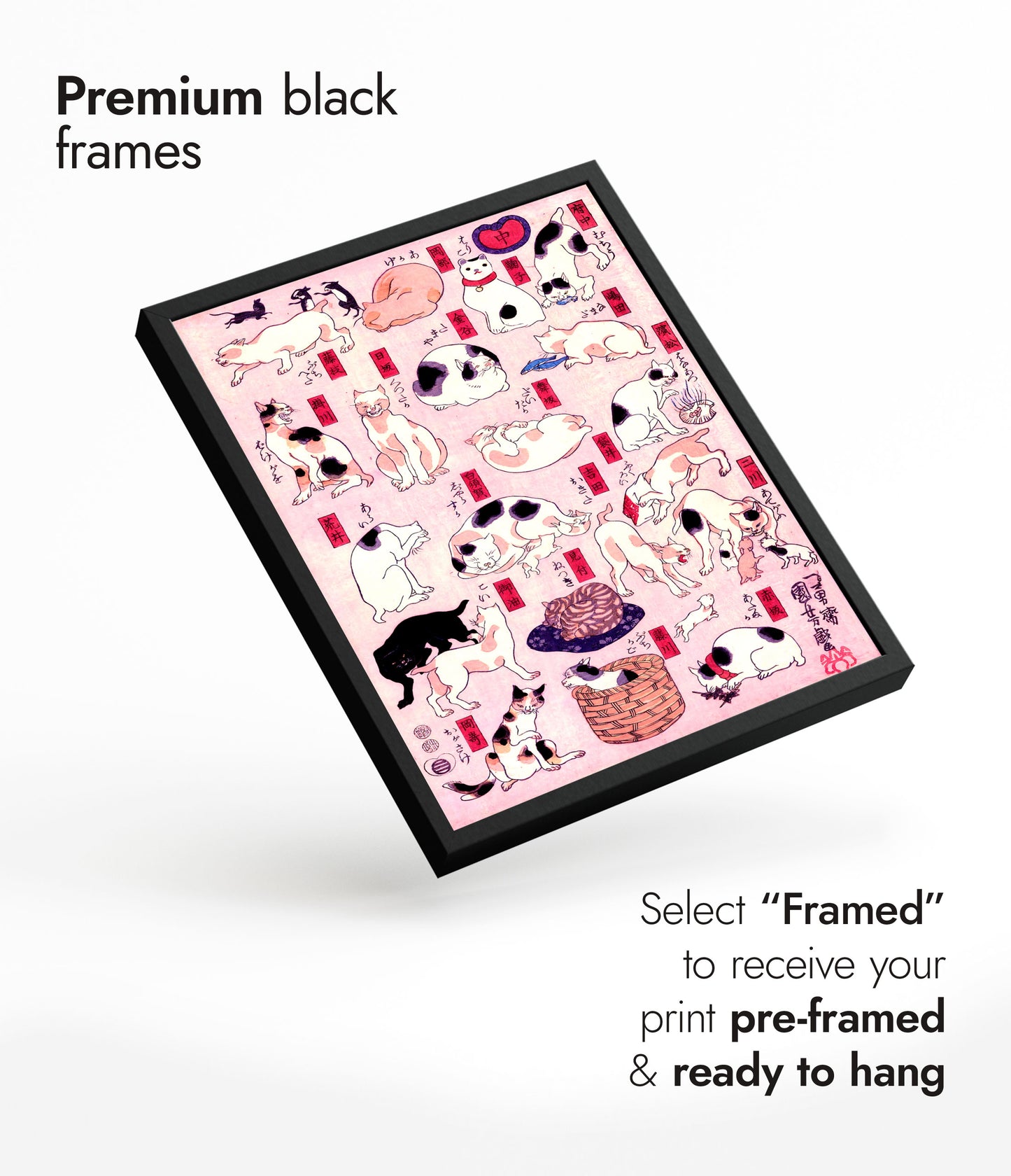 The Fifty Three Stations of the Tokaido Cats