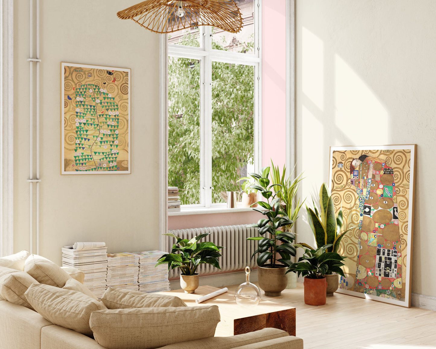 Stoclet Frieze Triptych