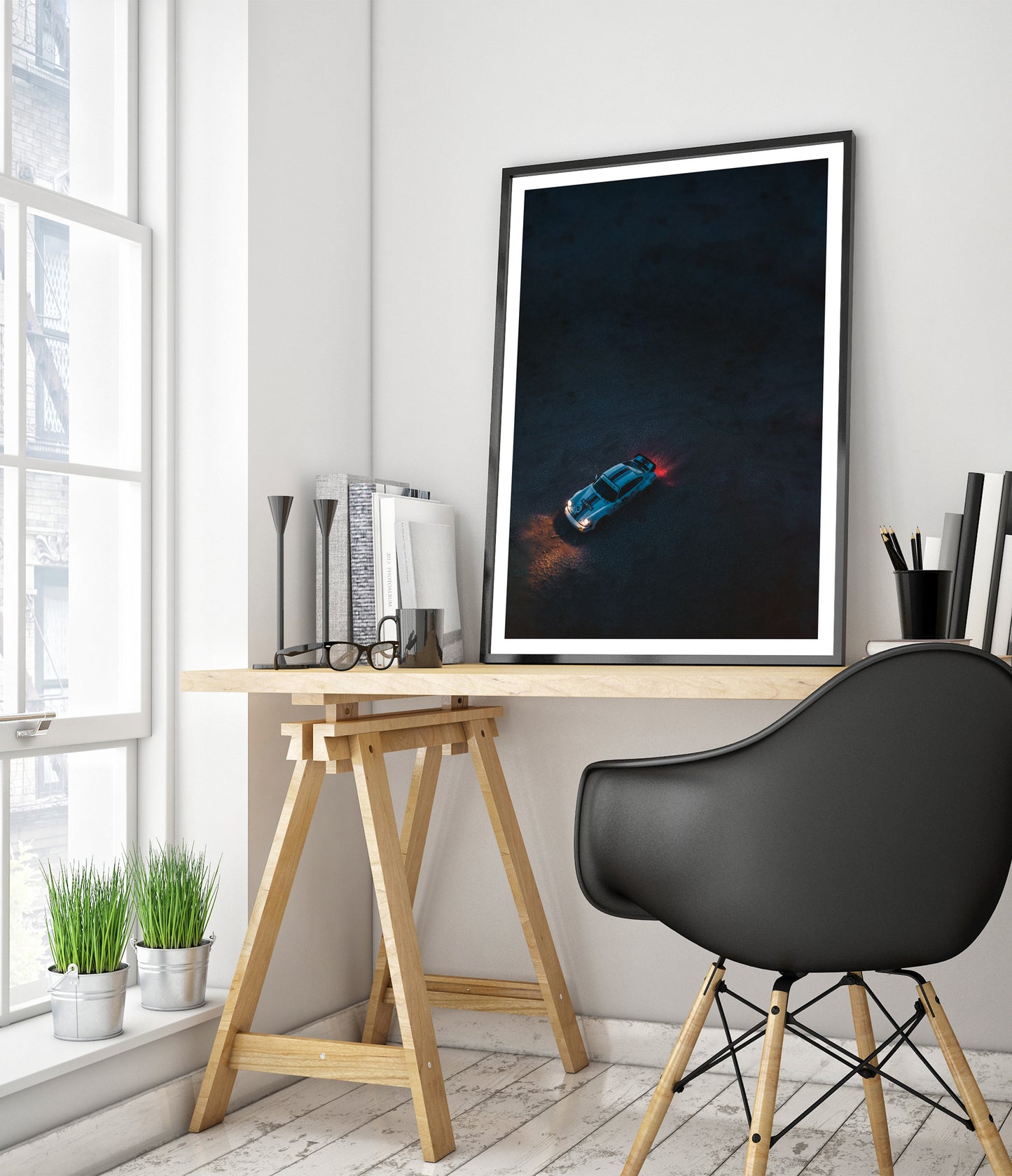 Driving Across the Lakebed