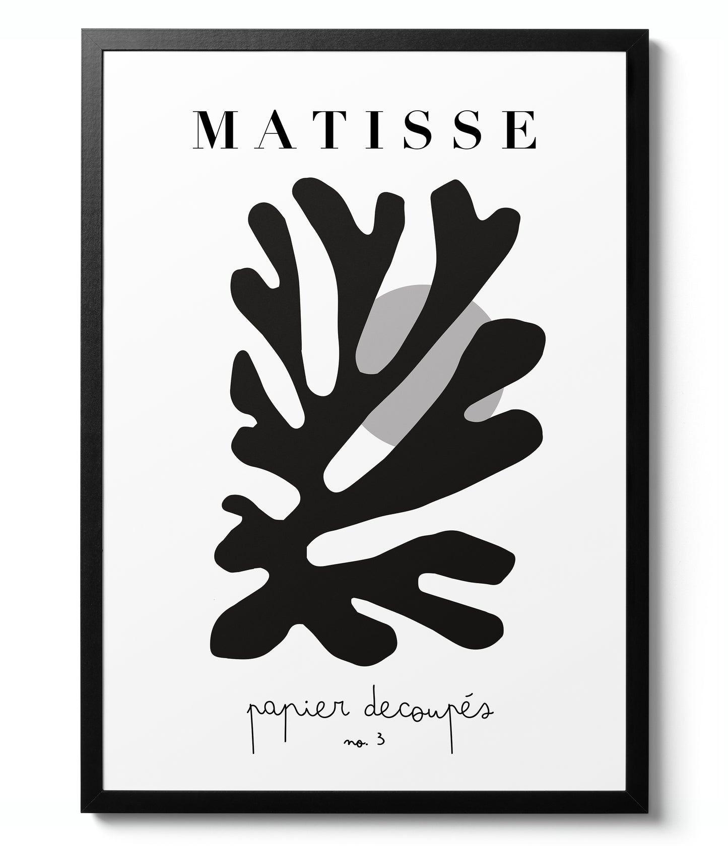 Henri Matisse Black & White - Set of 3