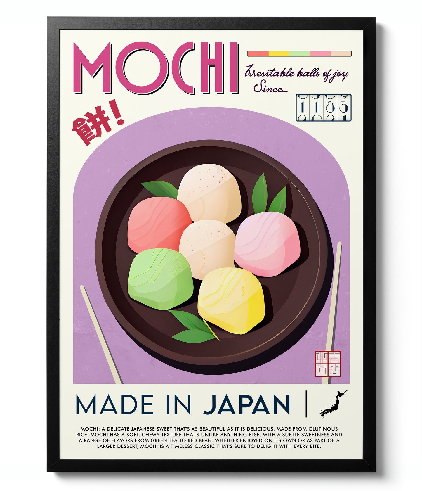 Japansk mat - Set om 3