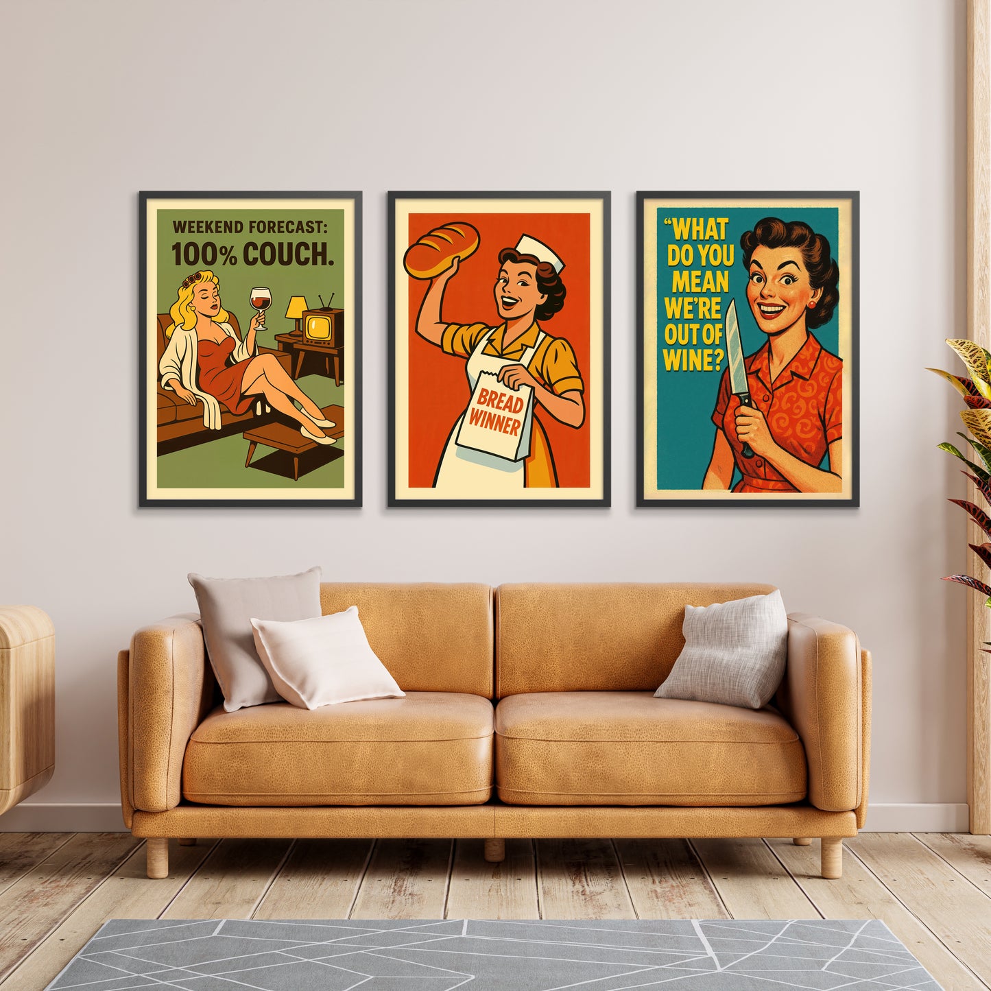 Vintage Küchenwitze Trio II