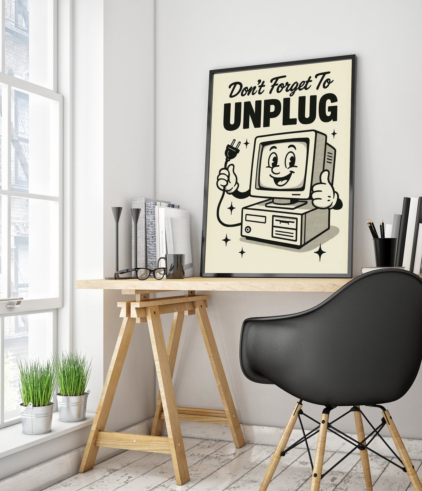 Glöm inte att koppla ur