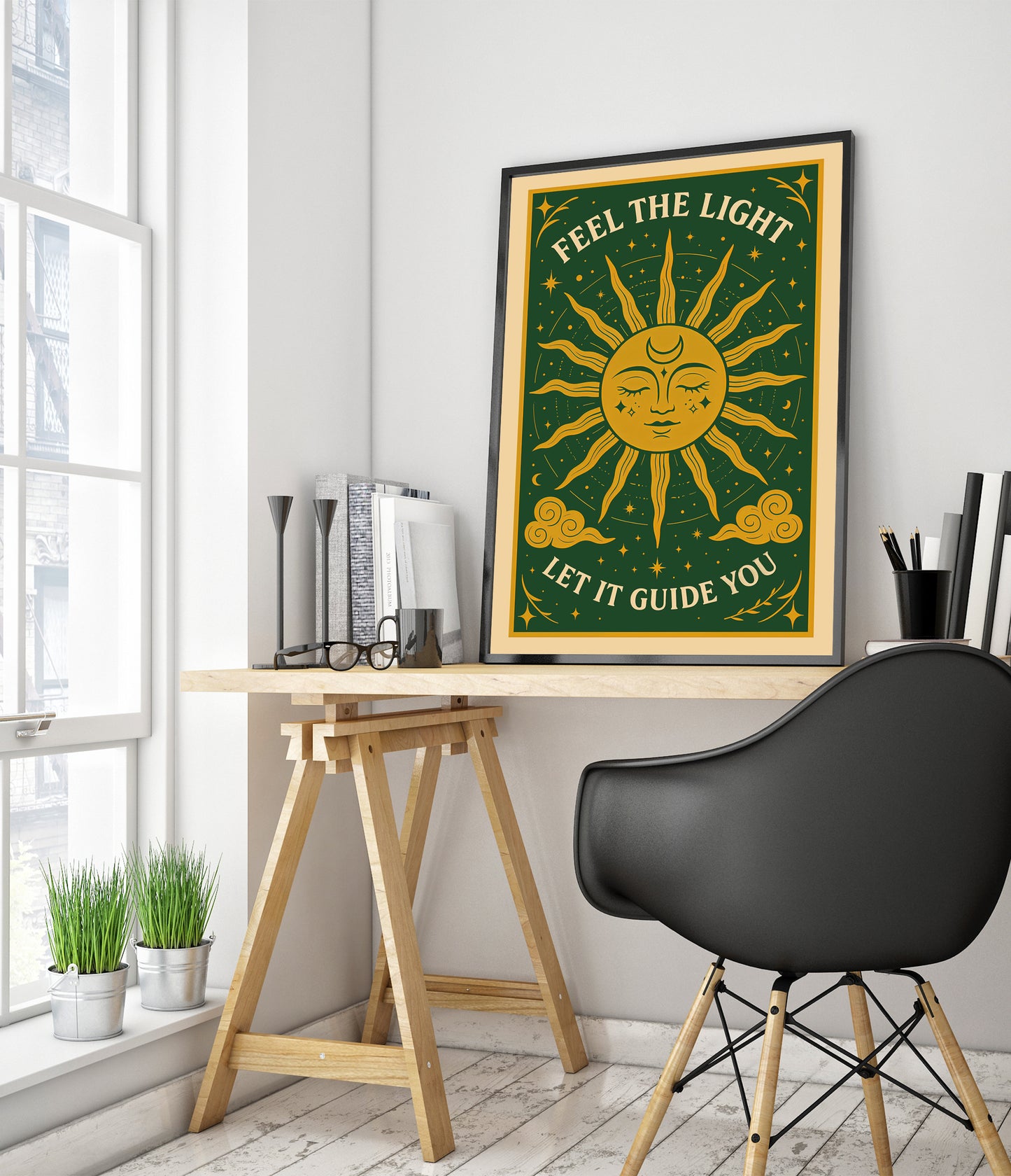 Voel het licht, groen