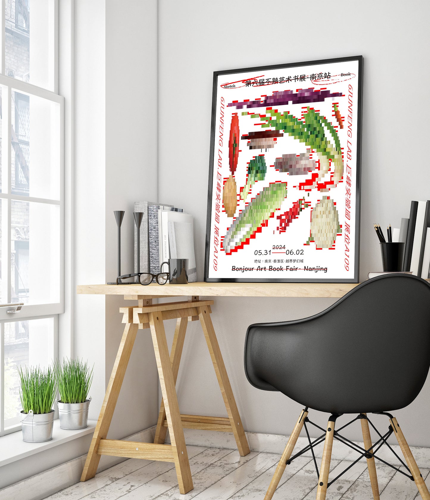 Vegetables, Nanjing Art Book Fair