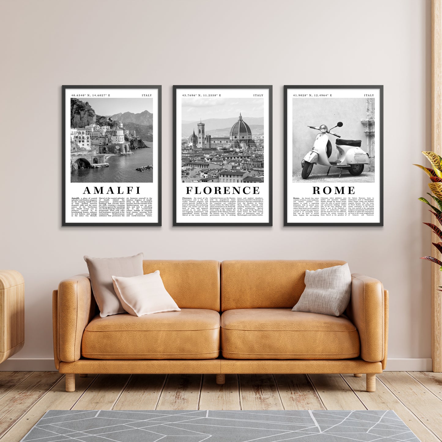 Italie Noir et Blanc