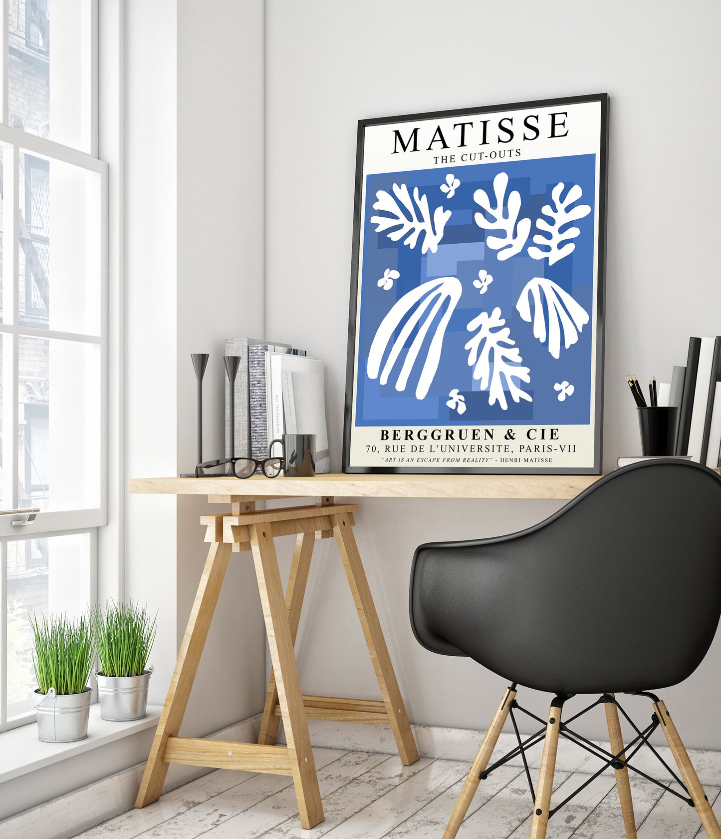 Matisse Blue Cut-Outs