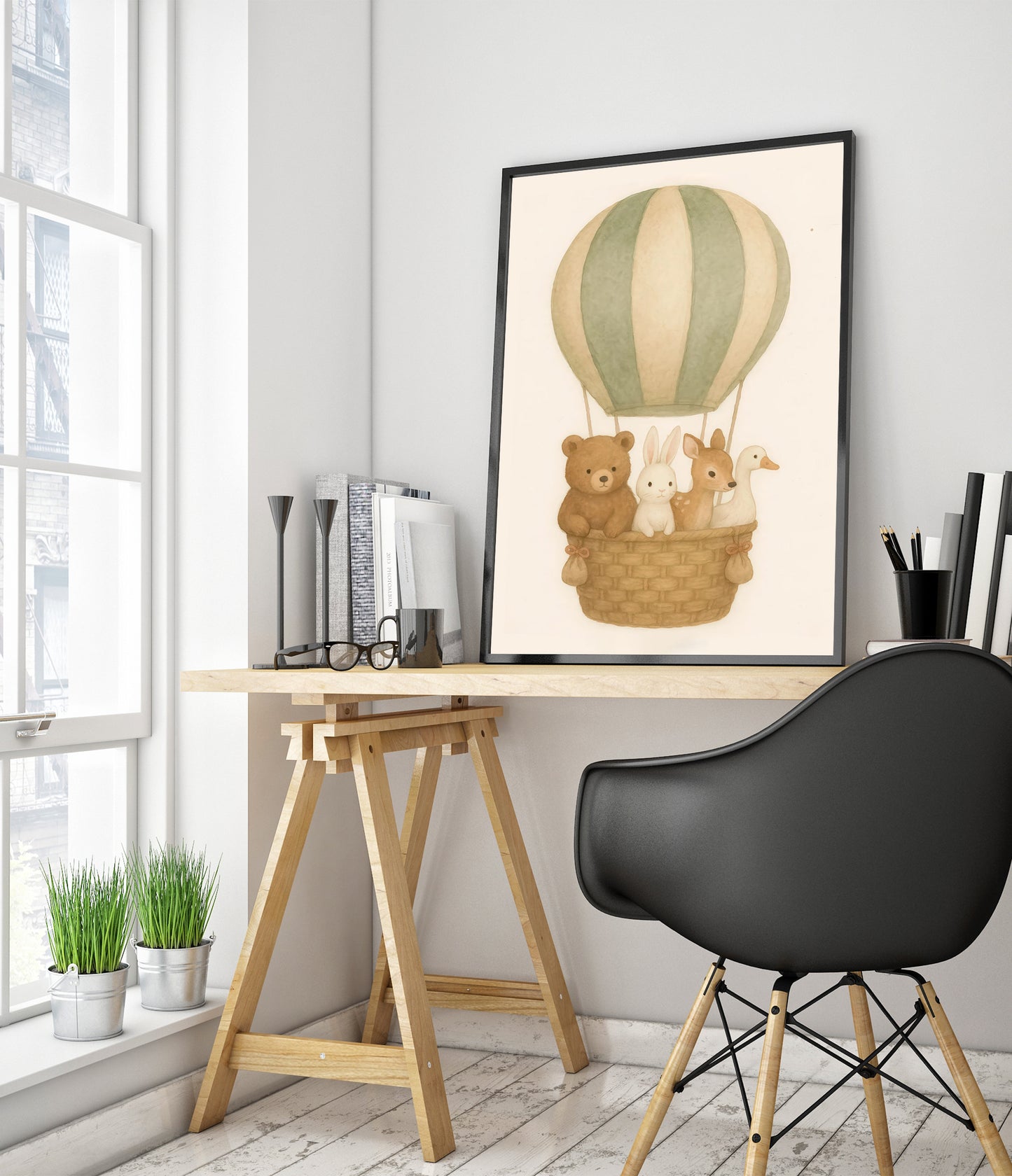 Hot Air Balloon Animals